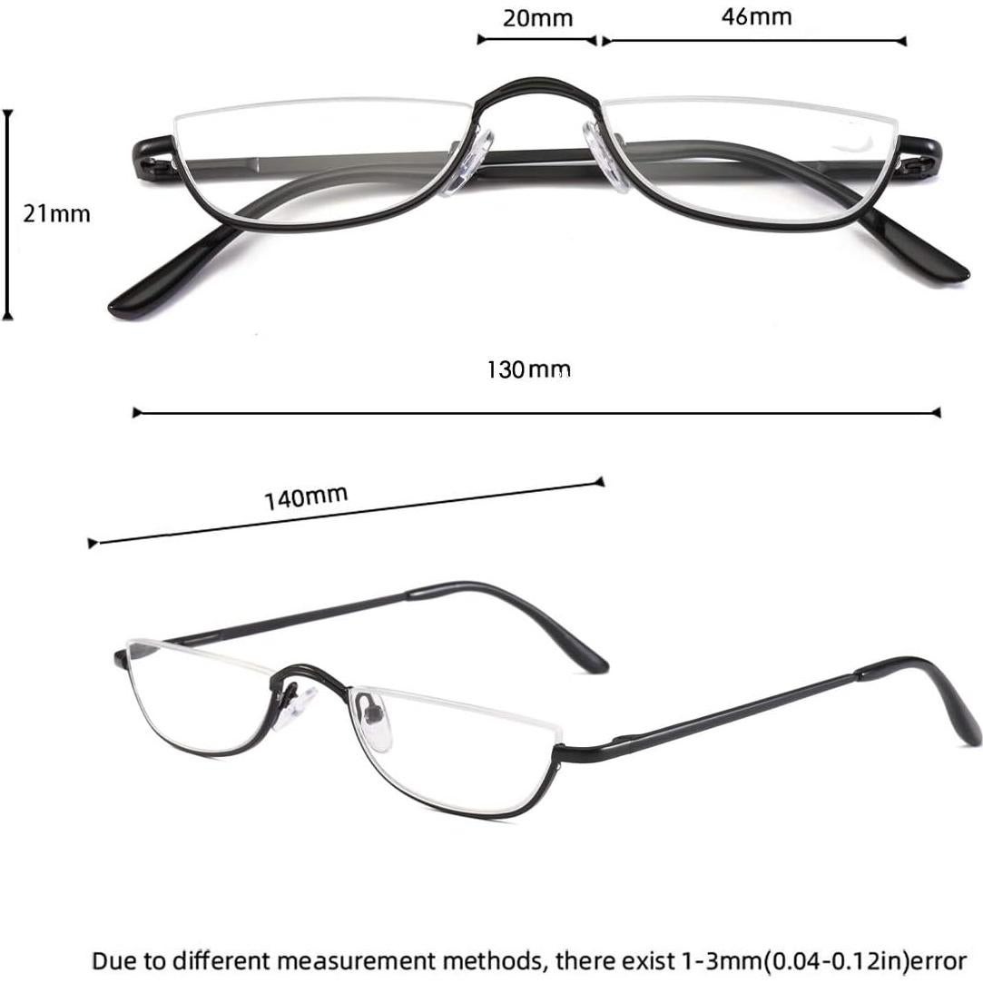 Gafas de lectura COVESATO 2 pares 1.75 medio marco