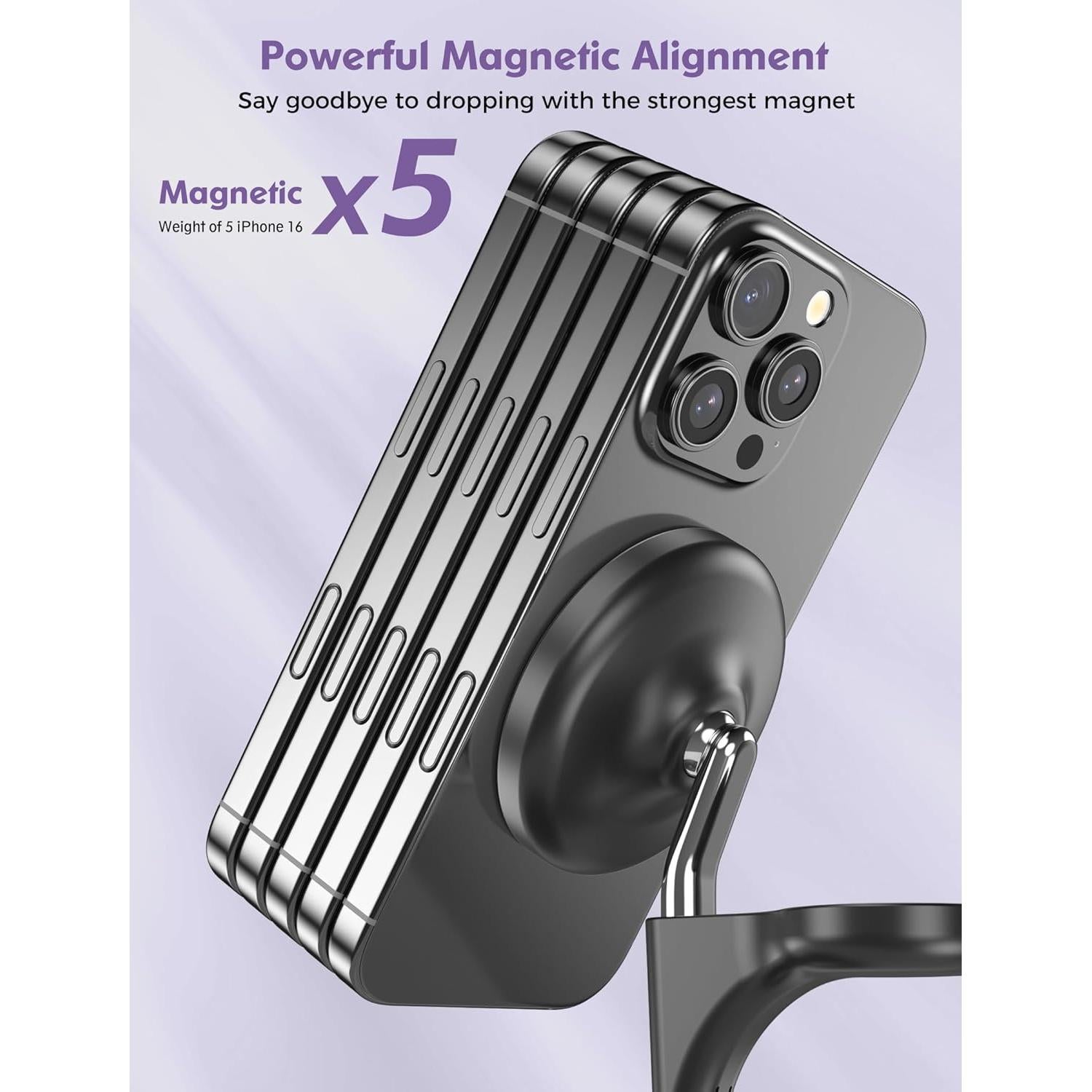 Estación de Carga Inalámbrica 3 en 1 Aeinidi para Apple