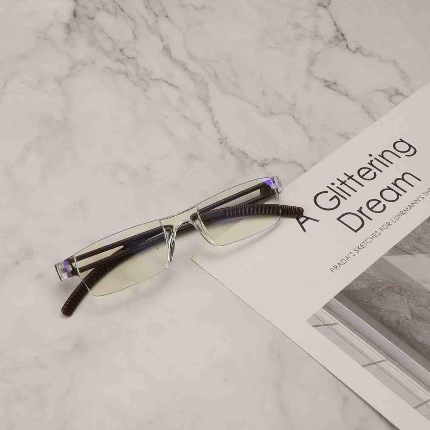 Gafas de Lectura VisionGlobal 2 Pares +3.00 Aumento Luz Azul