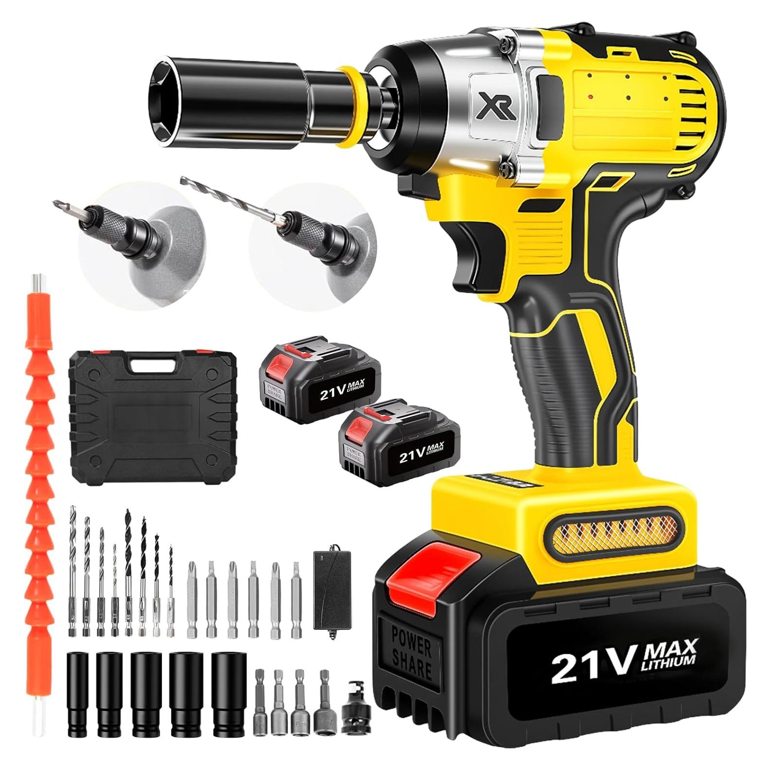 Llave de Impacto Inalámbrica ALSO GO 650Nm 1/2" 3300RPM