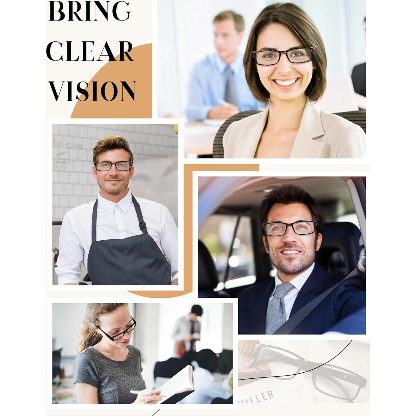 Gafas de Lectura Umigy 24 Paquetes 2.5 Unisex Ajustables