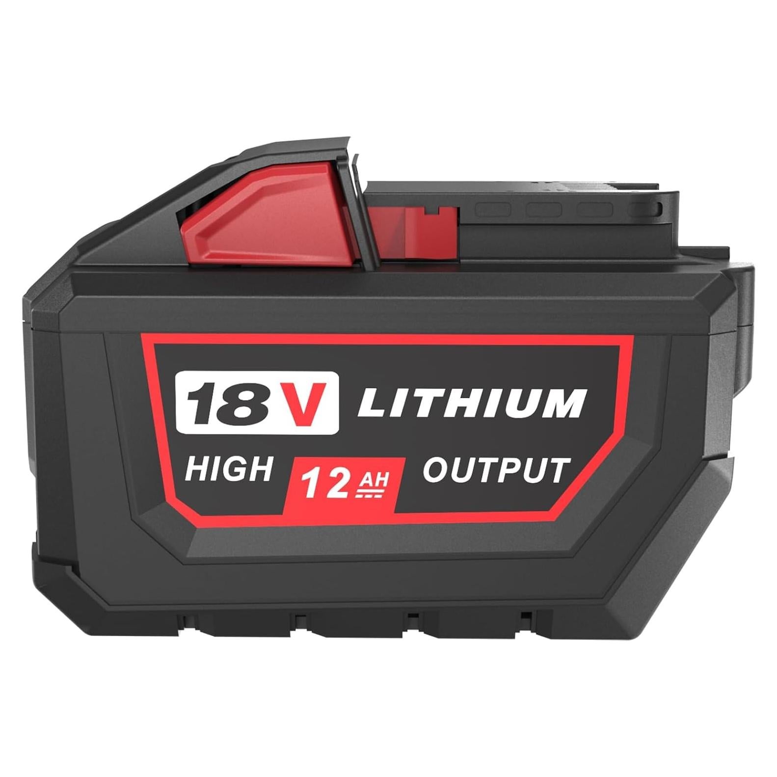 Batería de Litio 18V 12Ah Sunmokite para Milwaukee M-18