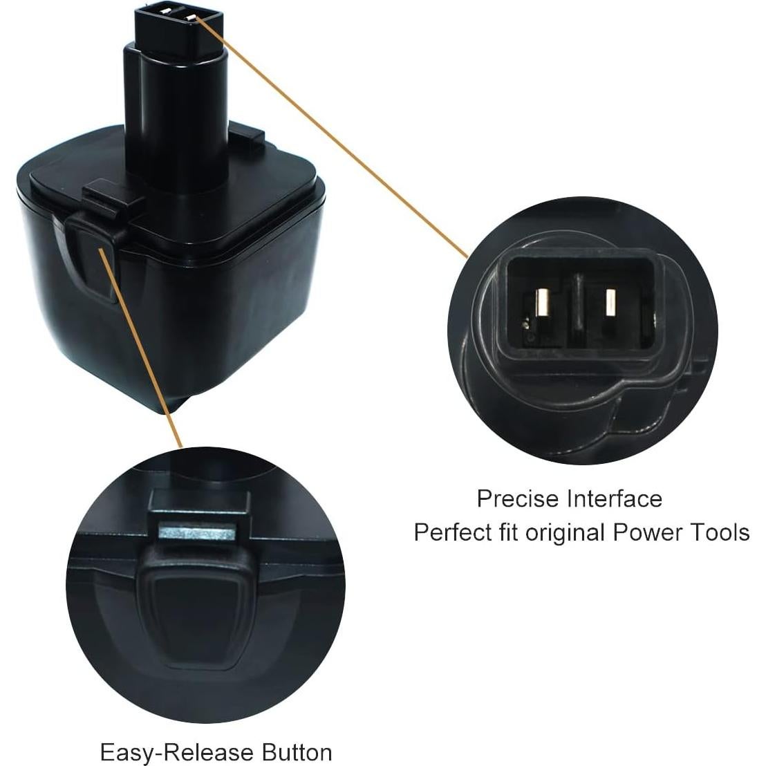 Batería 18V 2Ah NiMH Reemplazo para Engrasadora Lincoln