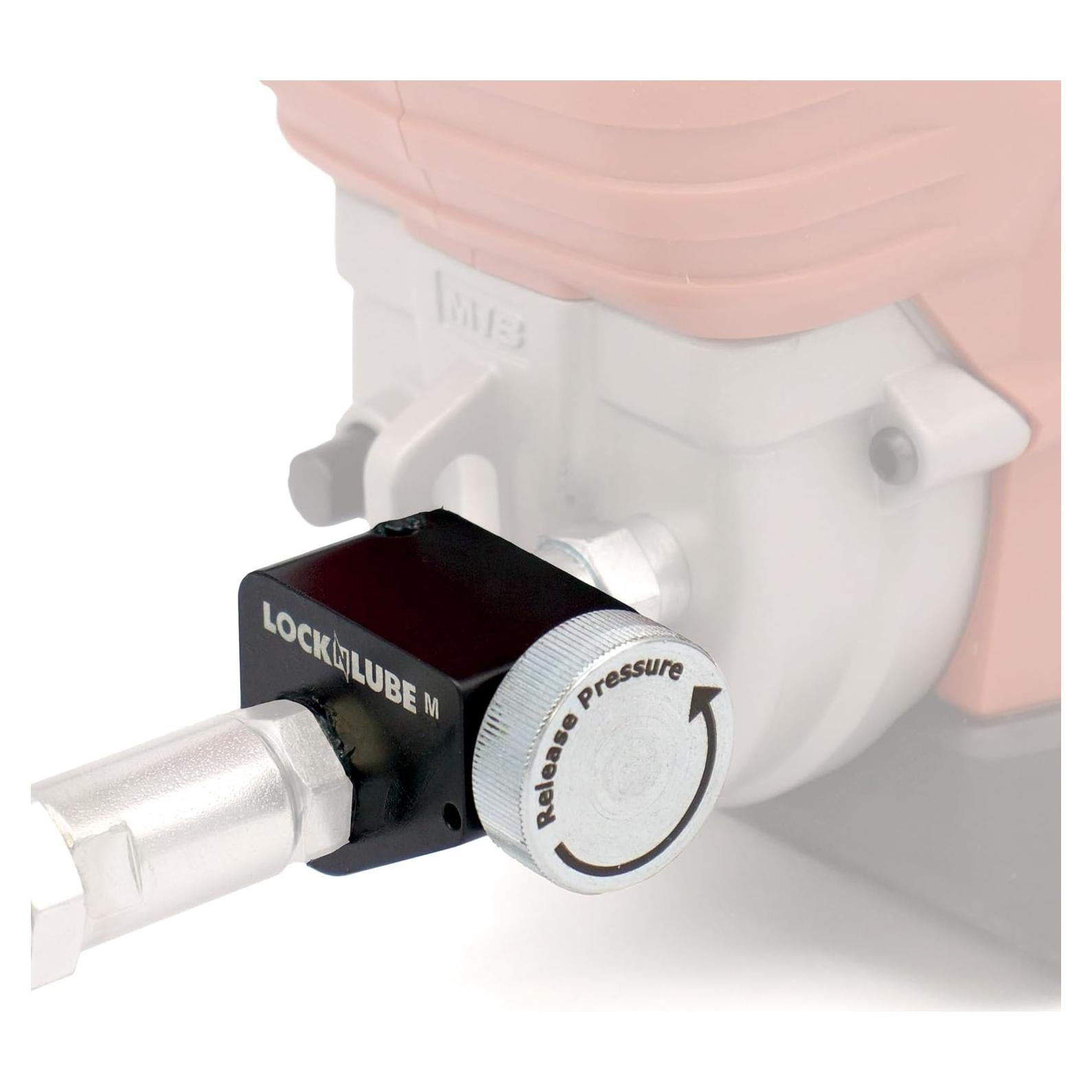 Válvula de Retorno de Presión LockNLube LNL83100-M para Pistolas de Engrase