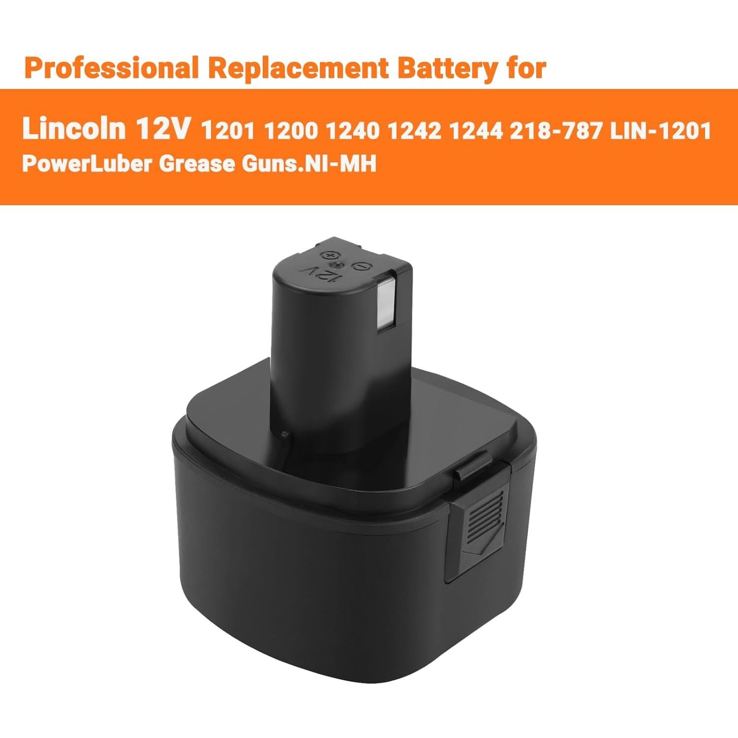 Batería Shentec 3.0Ah 12V Ni-MH Compatible con Lincoln