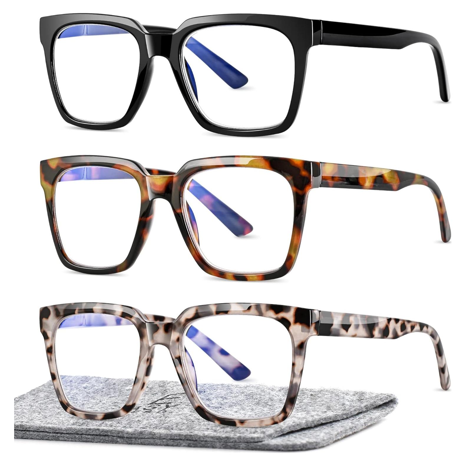 Gafas de Lectura EASY READ 3 Pares Mujeres Bloqueo Luz Azul