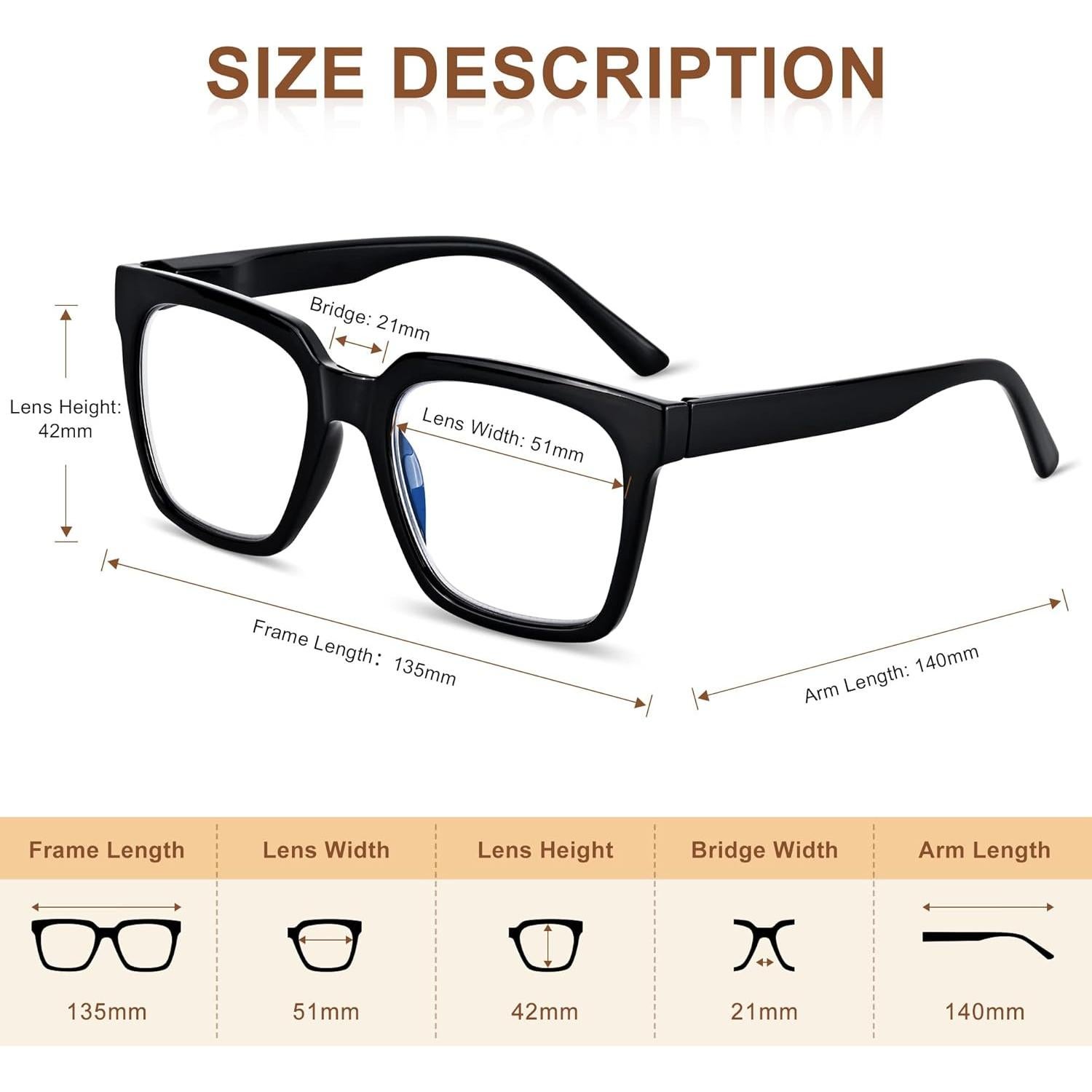 Gafas de Lectura EASY READ 3 Pares Mujeres Bloqueo Luz Azul