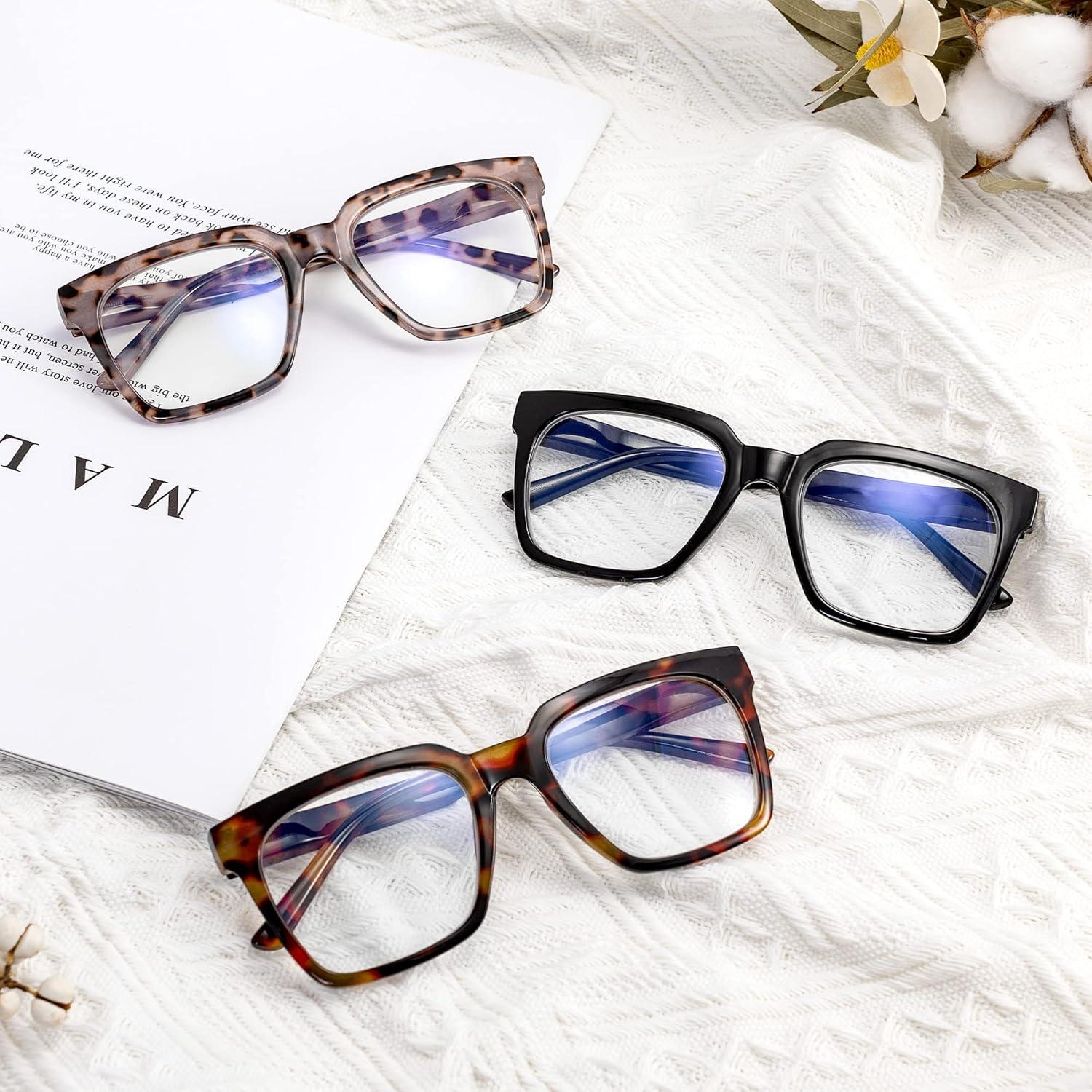 Gafas de Lectura EASY READ 3 Pares Mujeres Bloqueo Luz Azul