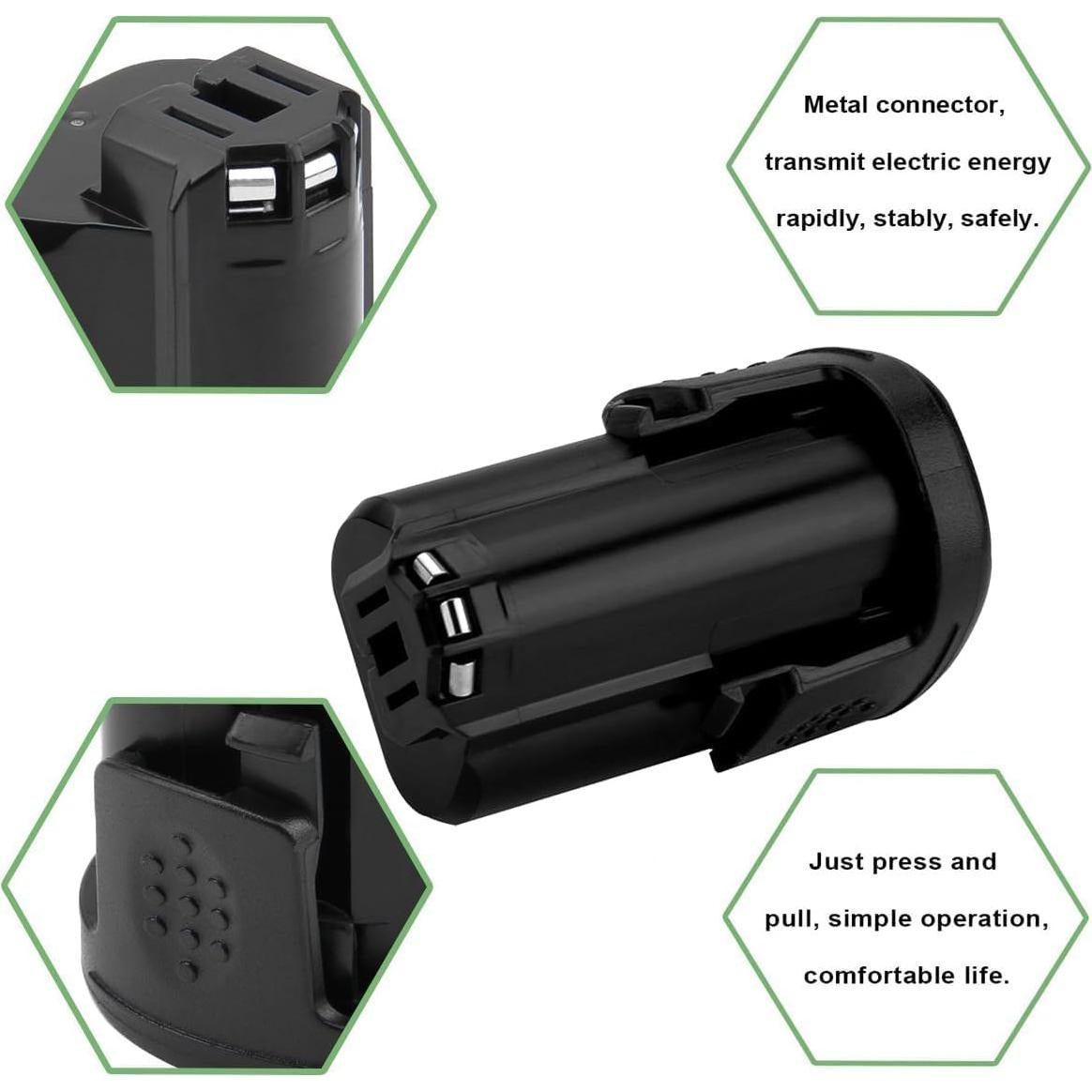 2 Baterías de 12V 3.0Ah para Dremel B812-01 B812-02 B812-03