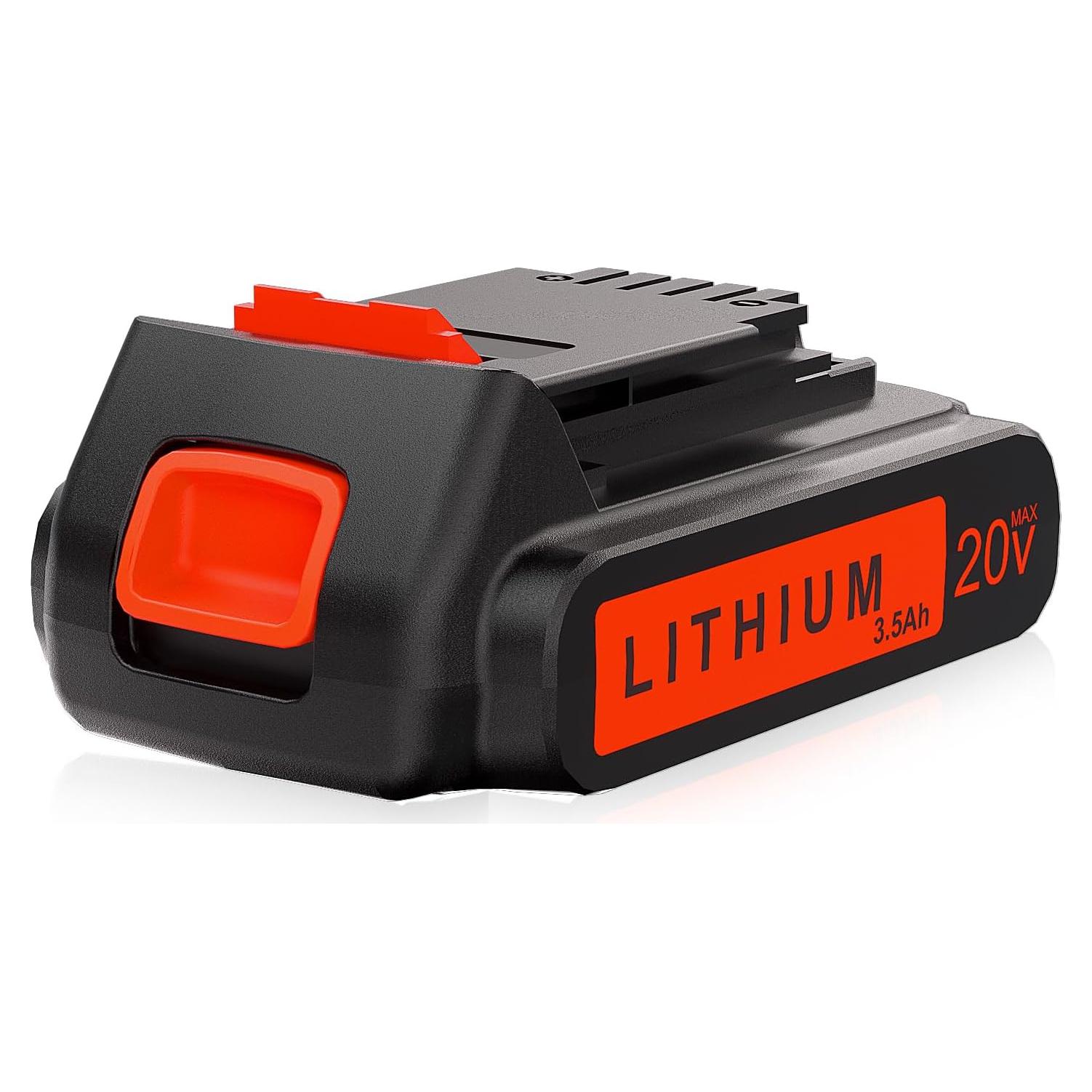 Batería de Reemplazo 20V 3.5Ah Black y Decker LBXR20