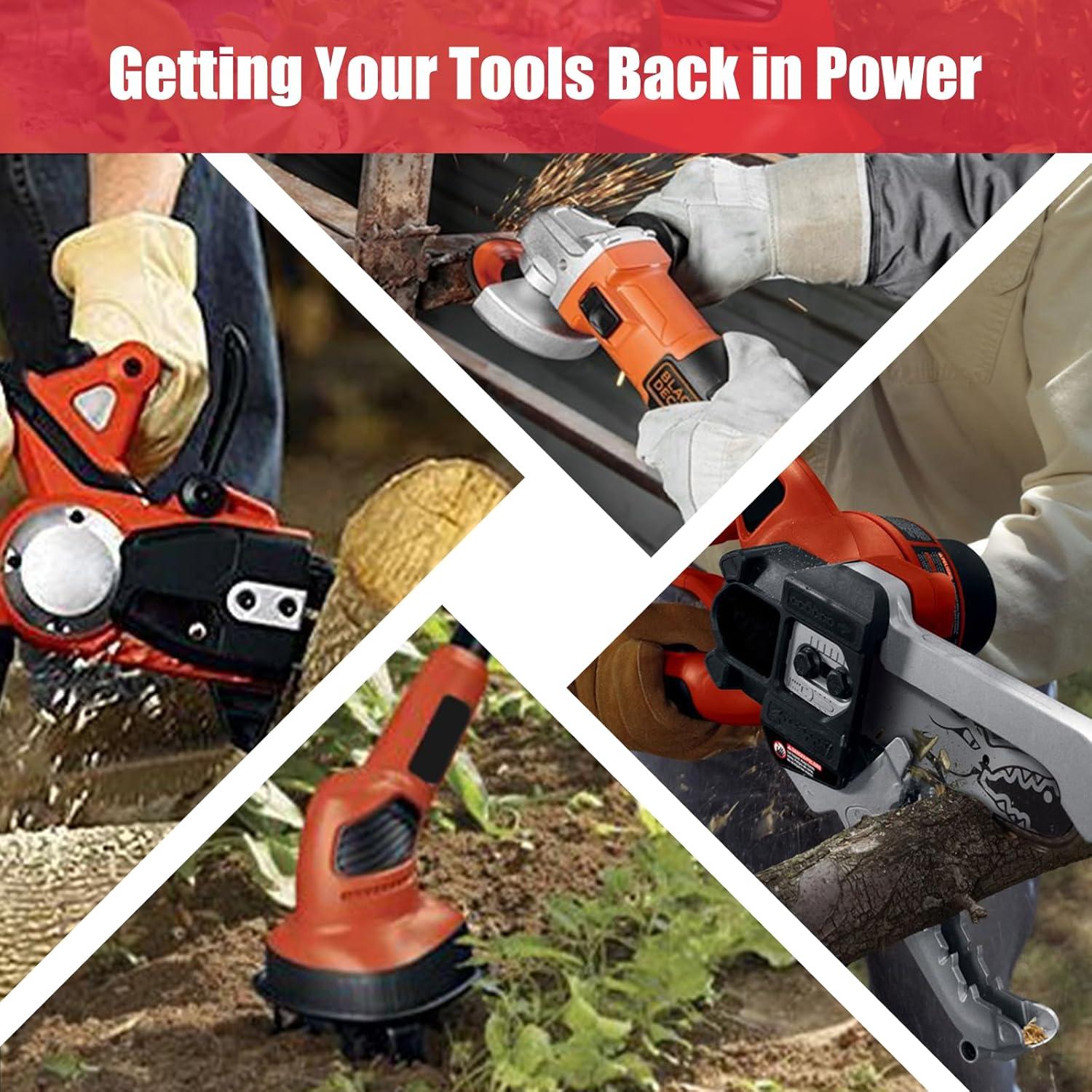 2 Baterías de Reemplazo Ni-MH 3.6Ah Forrat para Black & Decker 18V