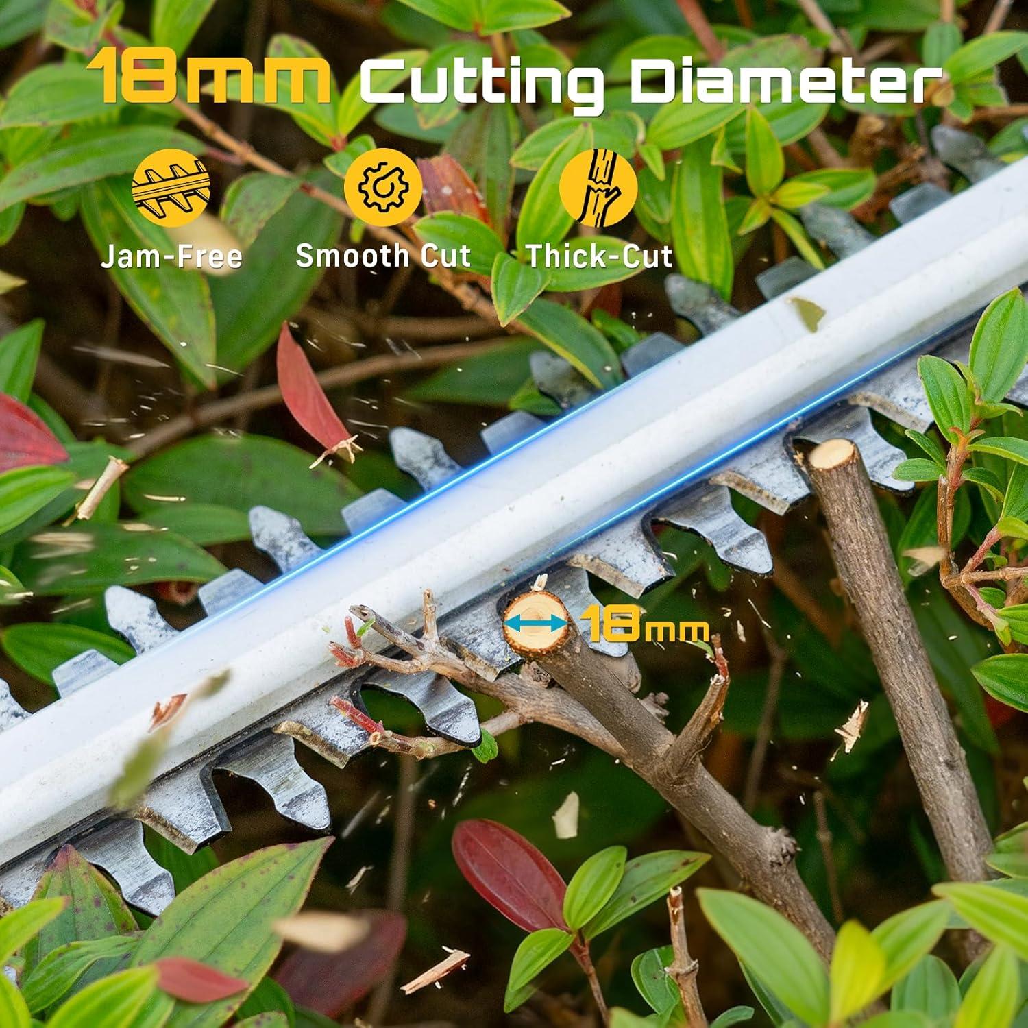 Cortadora de Setos Inalámbrica SEESII 20" (50.8 cm) 4000mAh