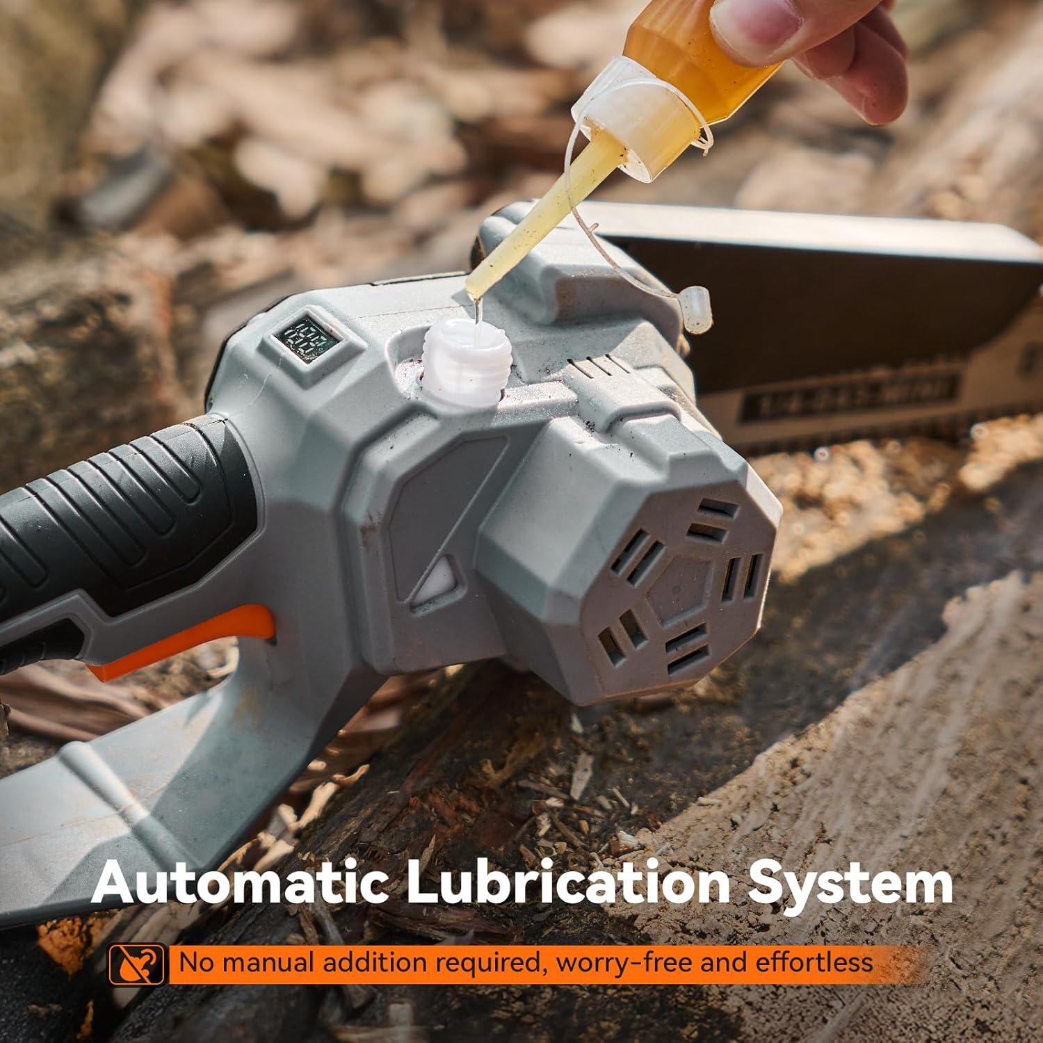 Sierra de Poste 2-en-1 TaskStar 8" Inalámbrica con Baterías