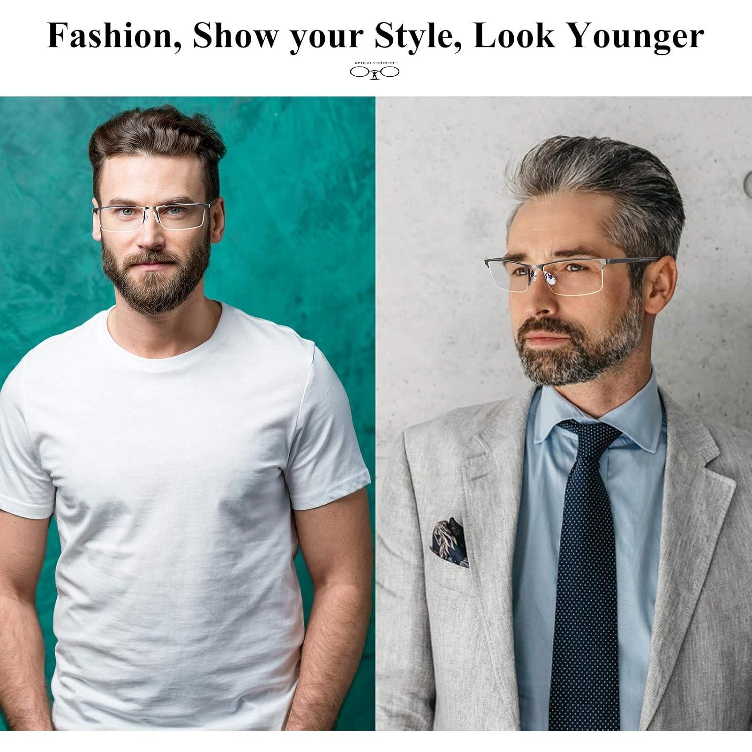 Gafas de lectura Lcbestbro 2.5x con bloqueo luz azul - 3 piezas