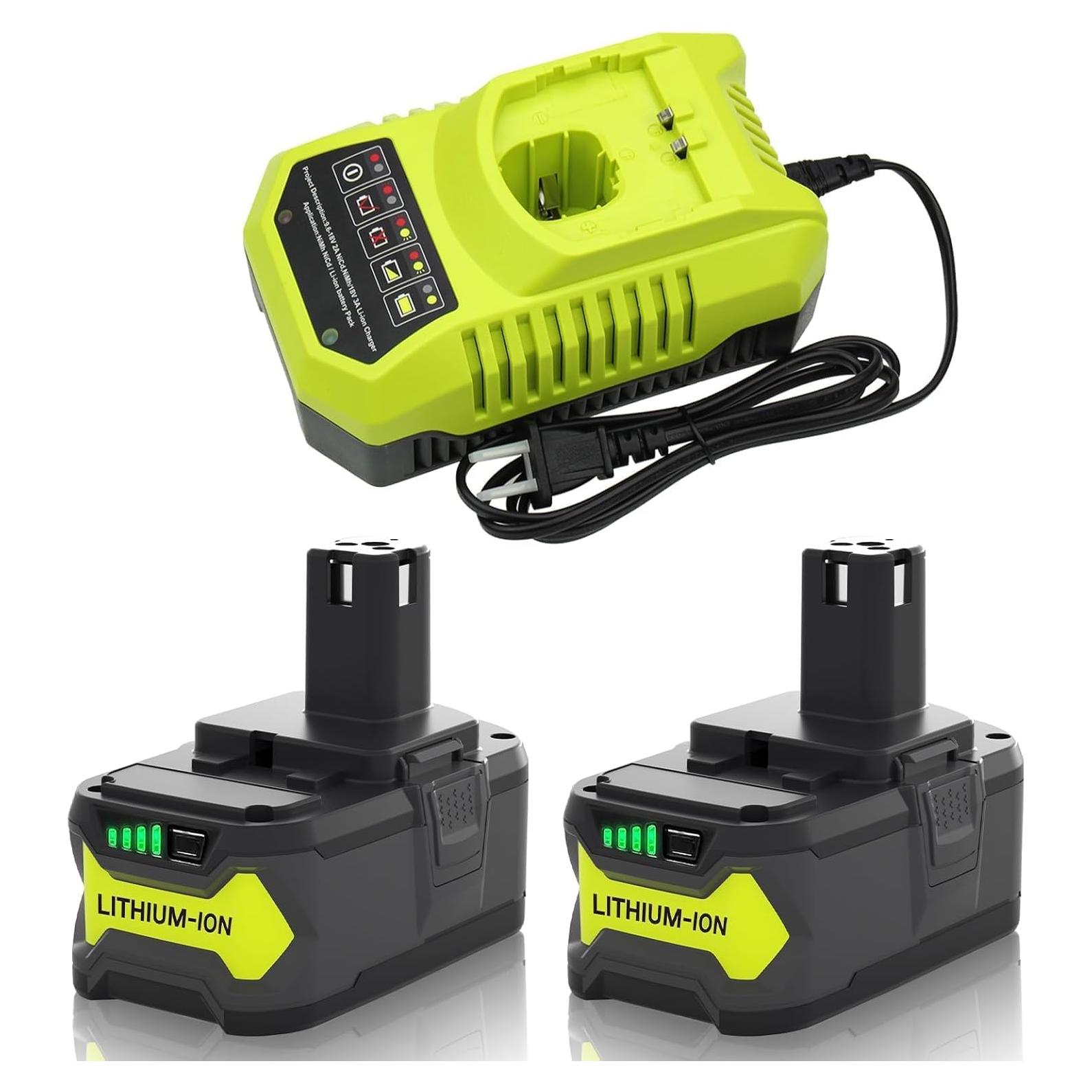 Batería de Reemplazo 8000mAh TOPBATT para Ryobi 18V