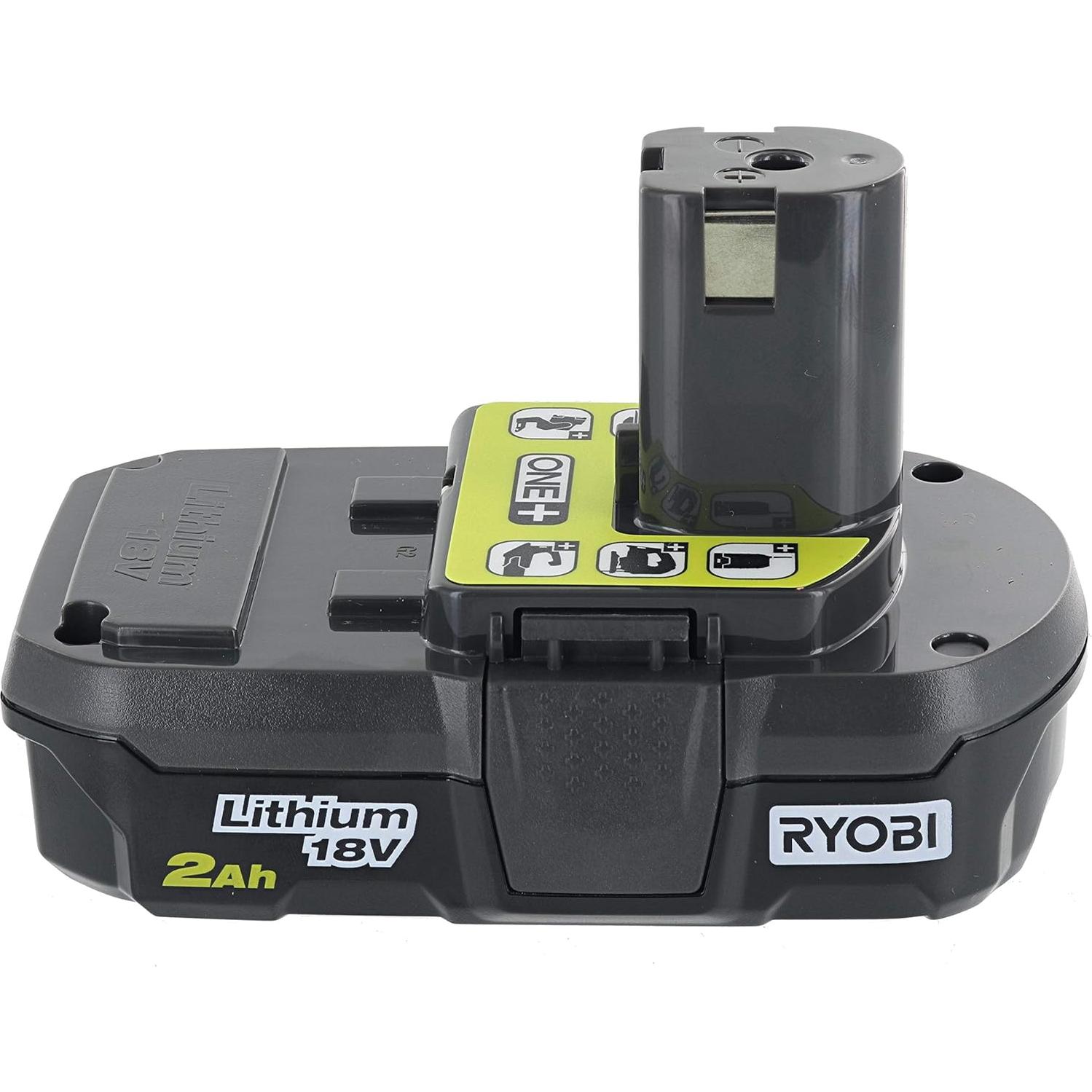 Batería de Ion de Litio Ryobi P190 18V 2.0Ah para Herramientas