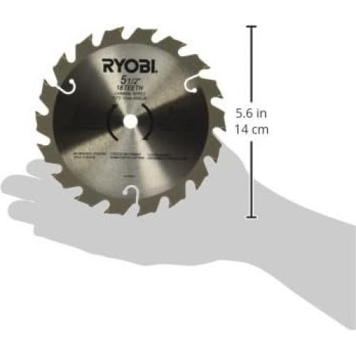 Hoja de sierra circular Ryobi 6797329 139.7mm 18T Carburo