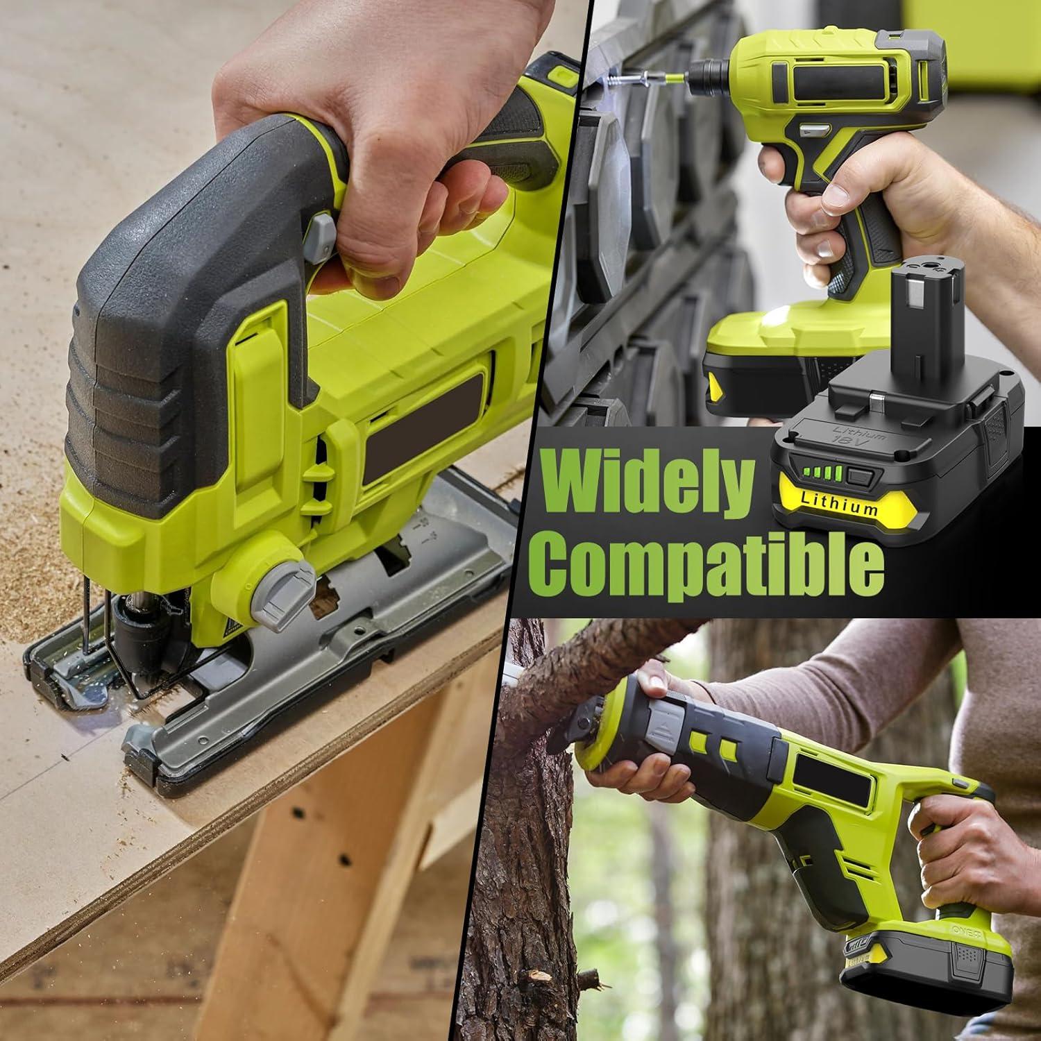 Baterías de Reemplazo Powilling 18V 3.5Ah + Cargador P119