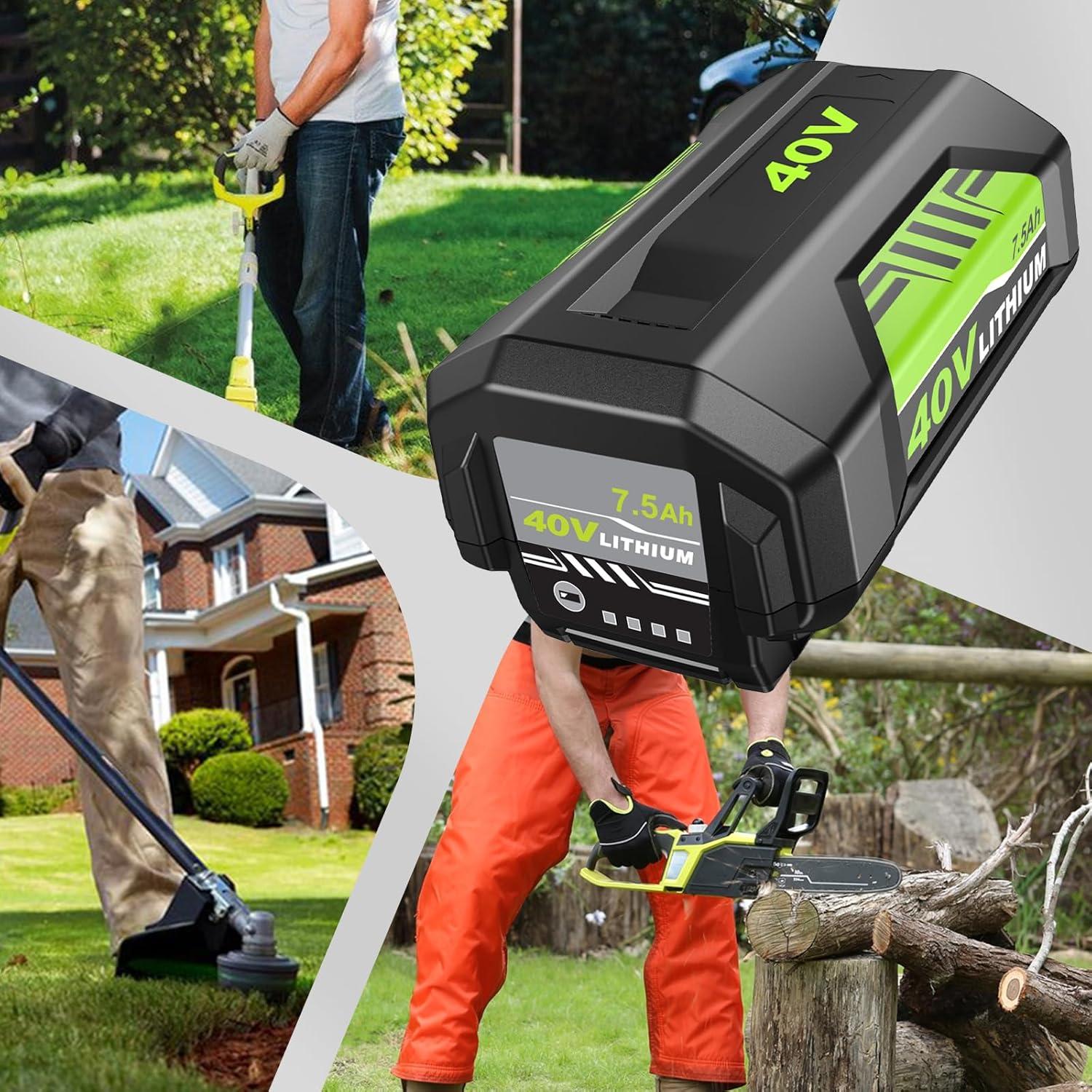 Batería de Reemplazo 40V 7500mAh Ryobi OP4075A Mejorada