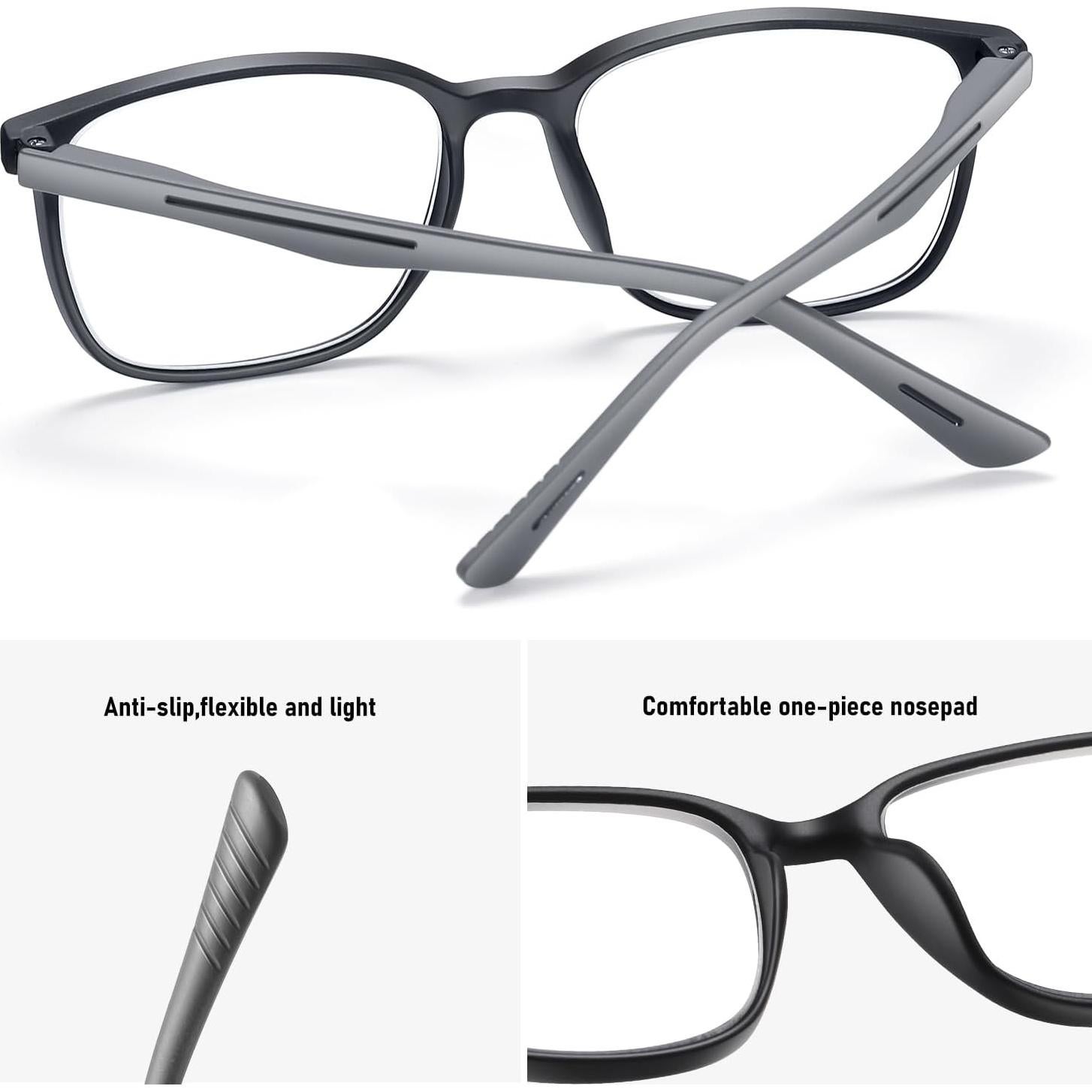 Gafas de lectura SOCTICK paquete de 3 con bloqueo luz azul