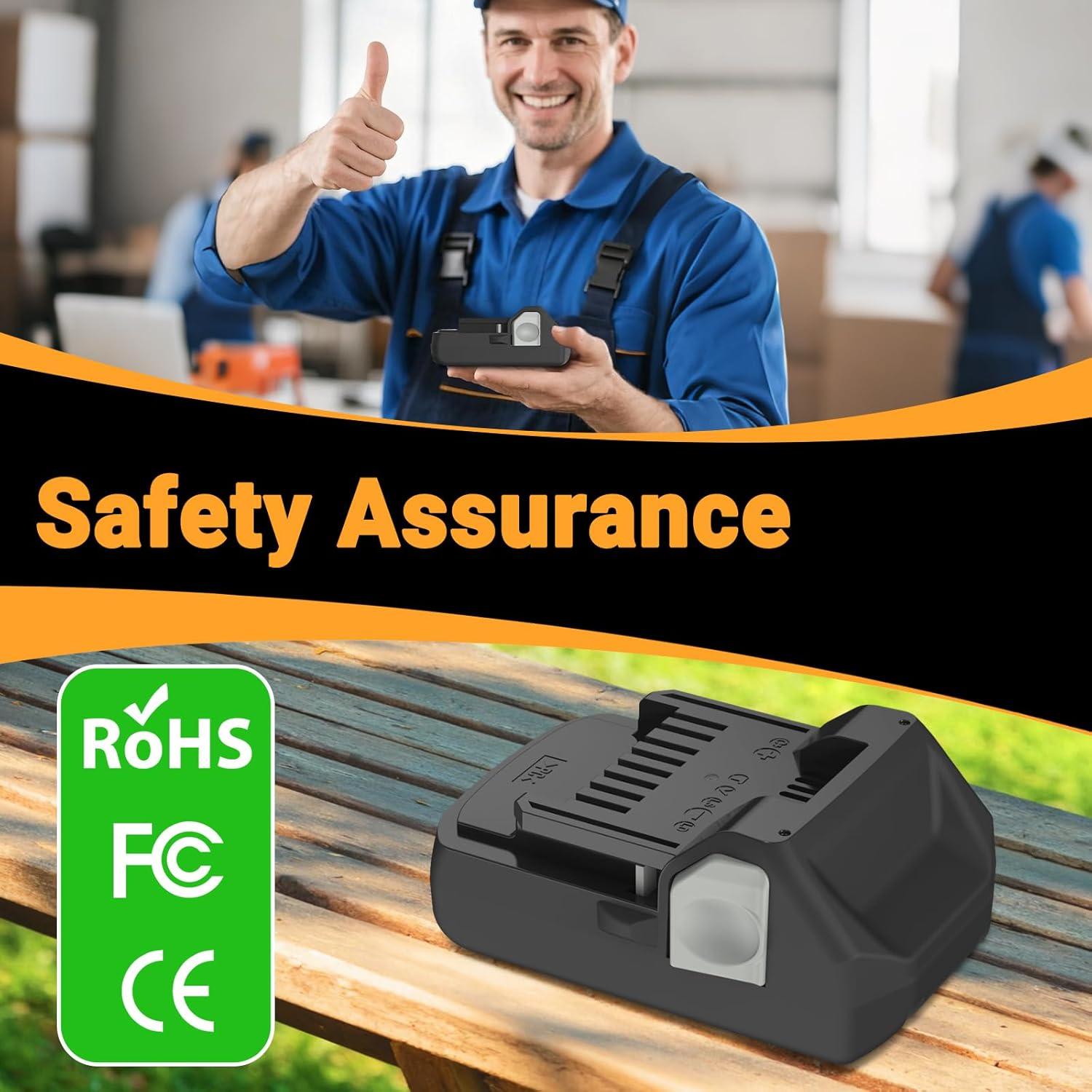 Batería de Reemplazo Shentec 3.0Ah 18V Li-ion Compatible Hitachi