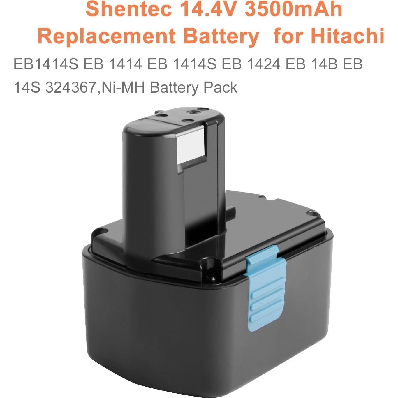 Batería de Reemplazo Ni-MH Shentec 14.4V 3.5Ah para Hitachi