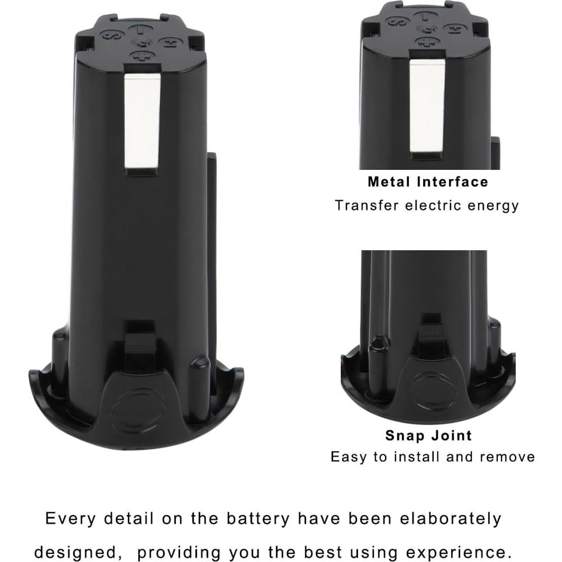 Batería de Reemplazo Li-ion Exmate 3.6V 3000mAh para Hitachi