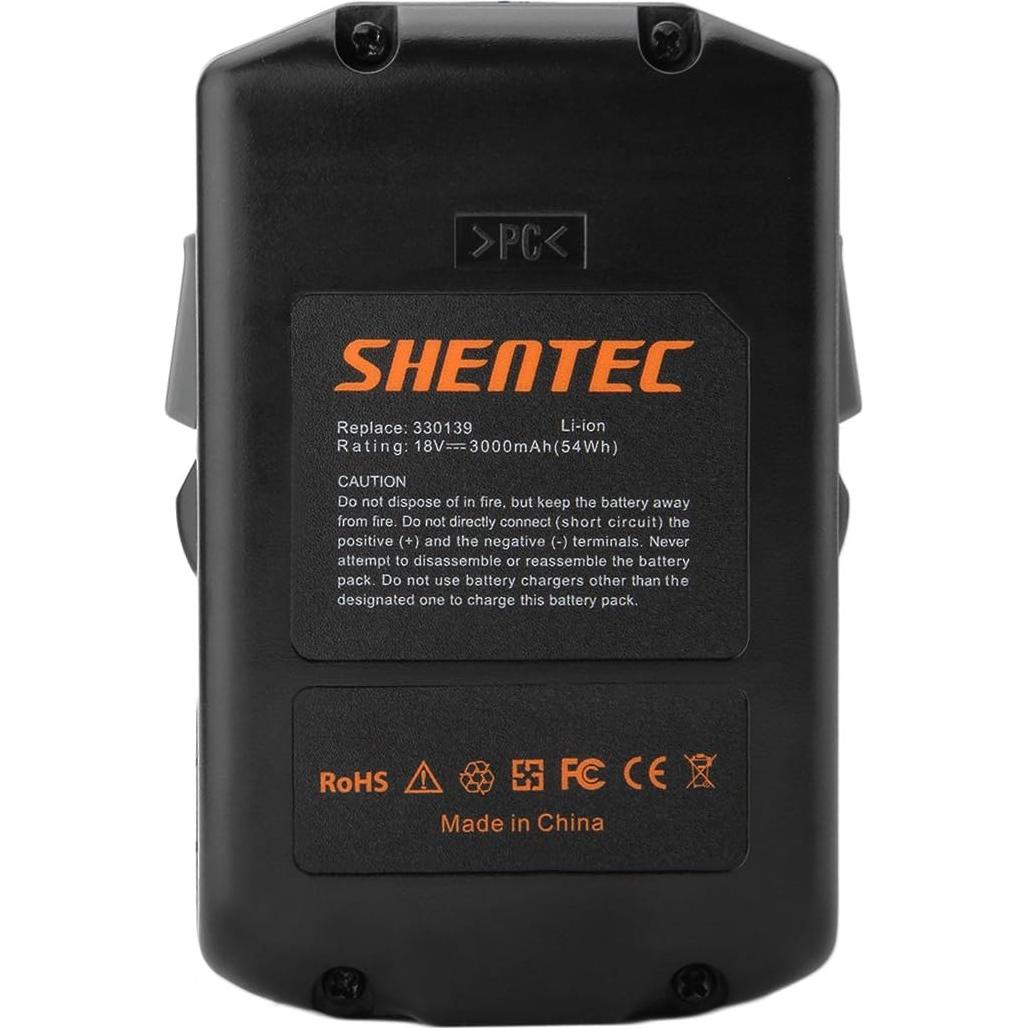 Batería Shentec 18V 3.0Ah Li-ion Compatible con Hitachi
