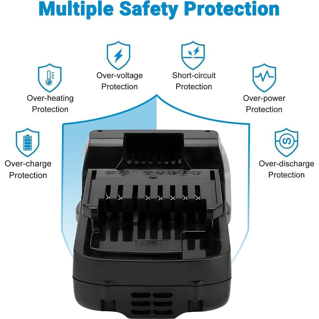 Batería Li-ion 18V 2.5Ah Exmate para Hitachi BSL1830C