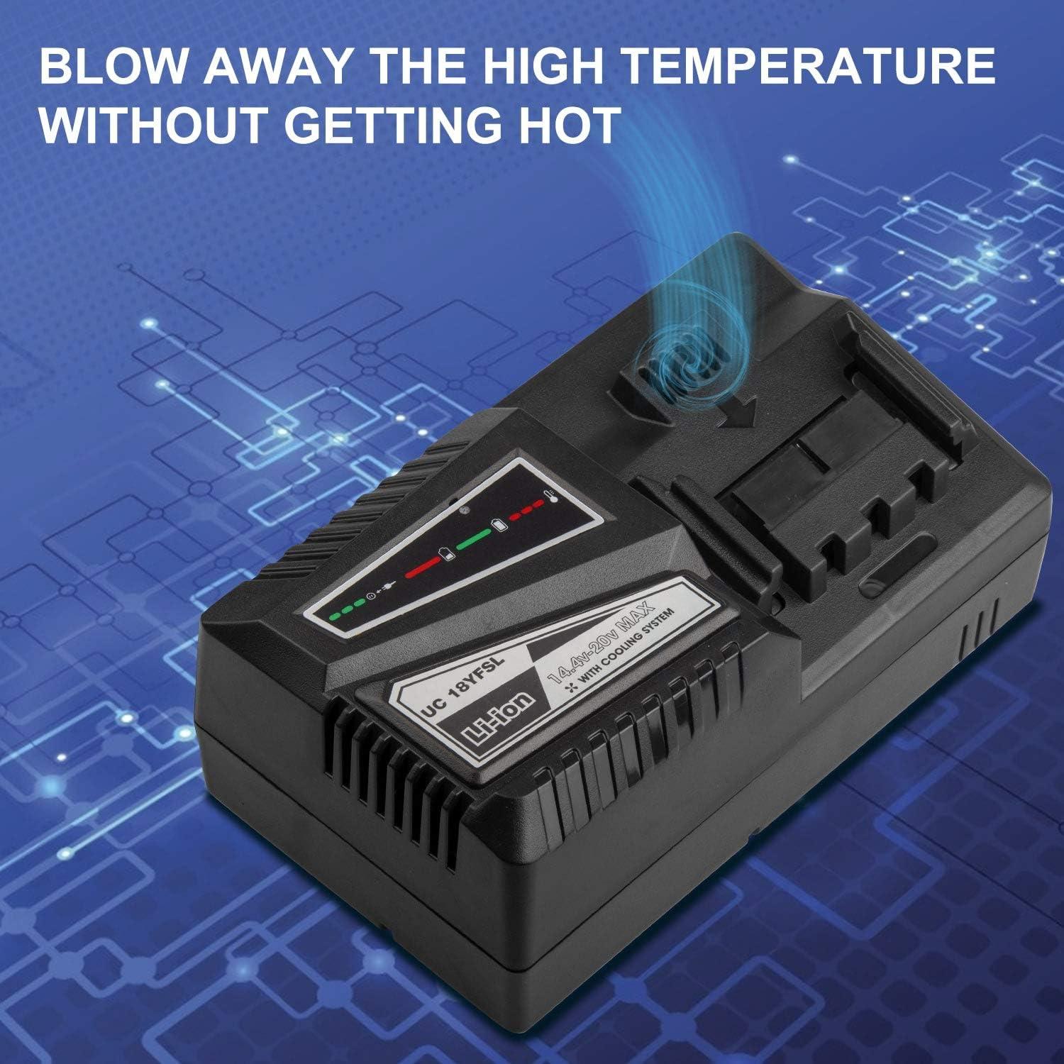 Cargador de Batería Li-ion Hitachi UC18YSFL 14.4V-18V