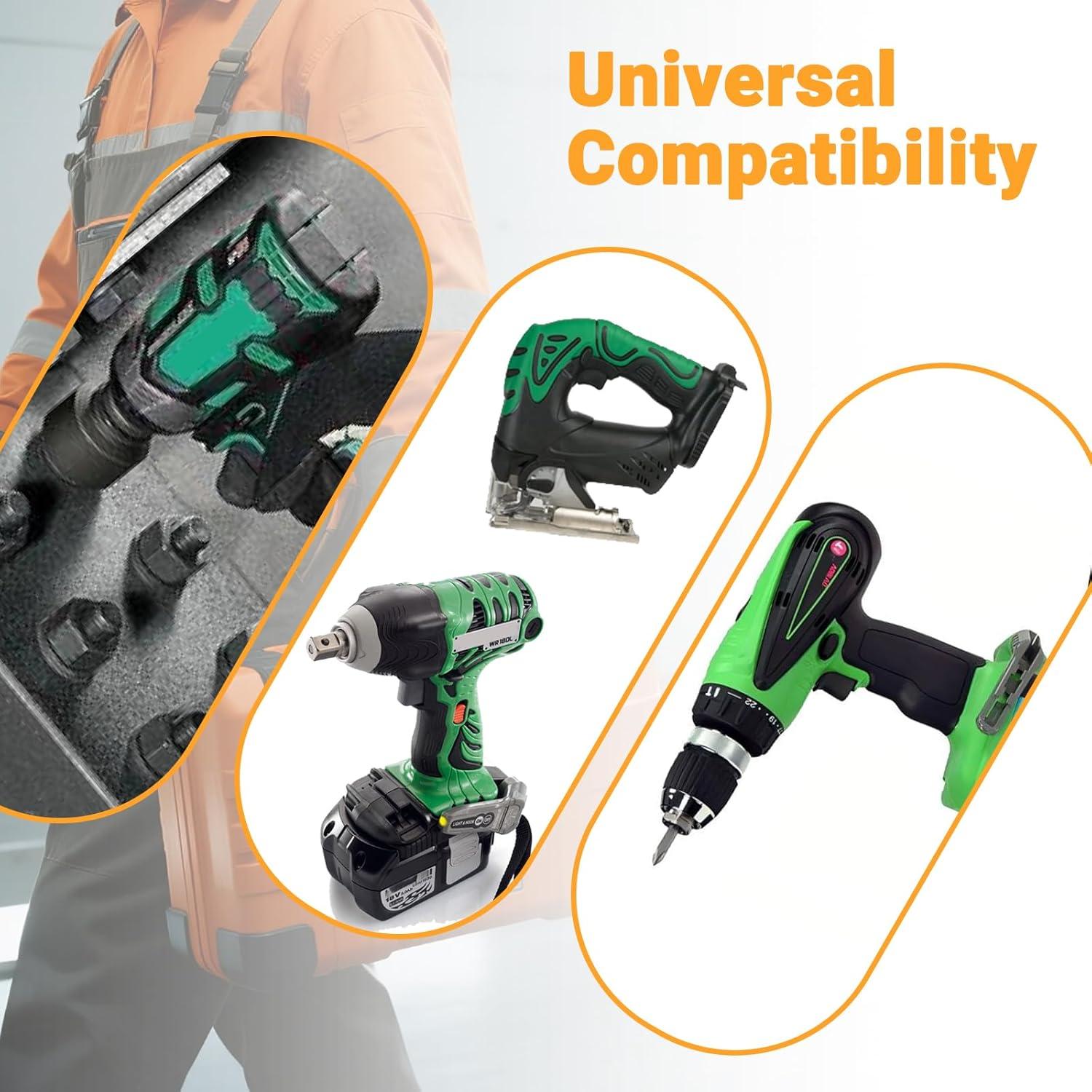 Batería Ni-MH Shentec 3.0Ah 18V Compatible con Hitachi