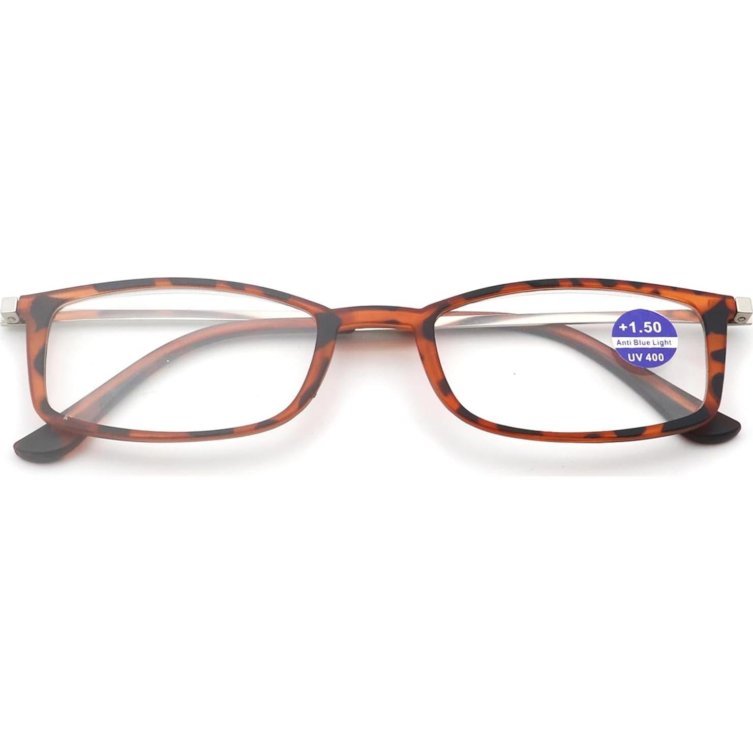 Gafas de Lectura Compactas Leopardo 2.5x con Estuche