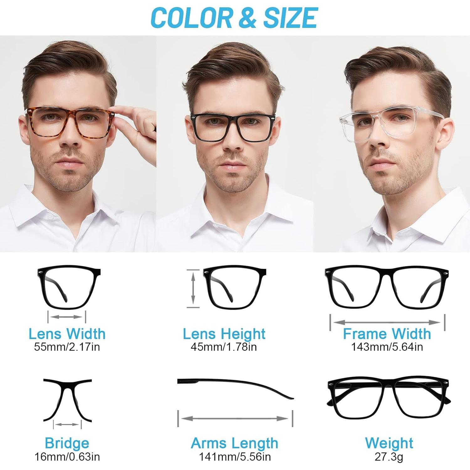 Gafas de lectura bifocales WEMOOTANTS 1.75 con bloqueo luz azul