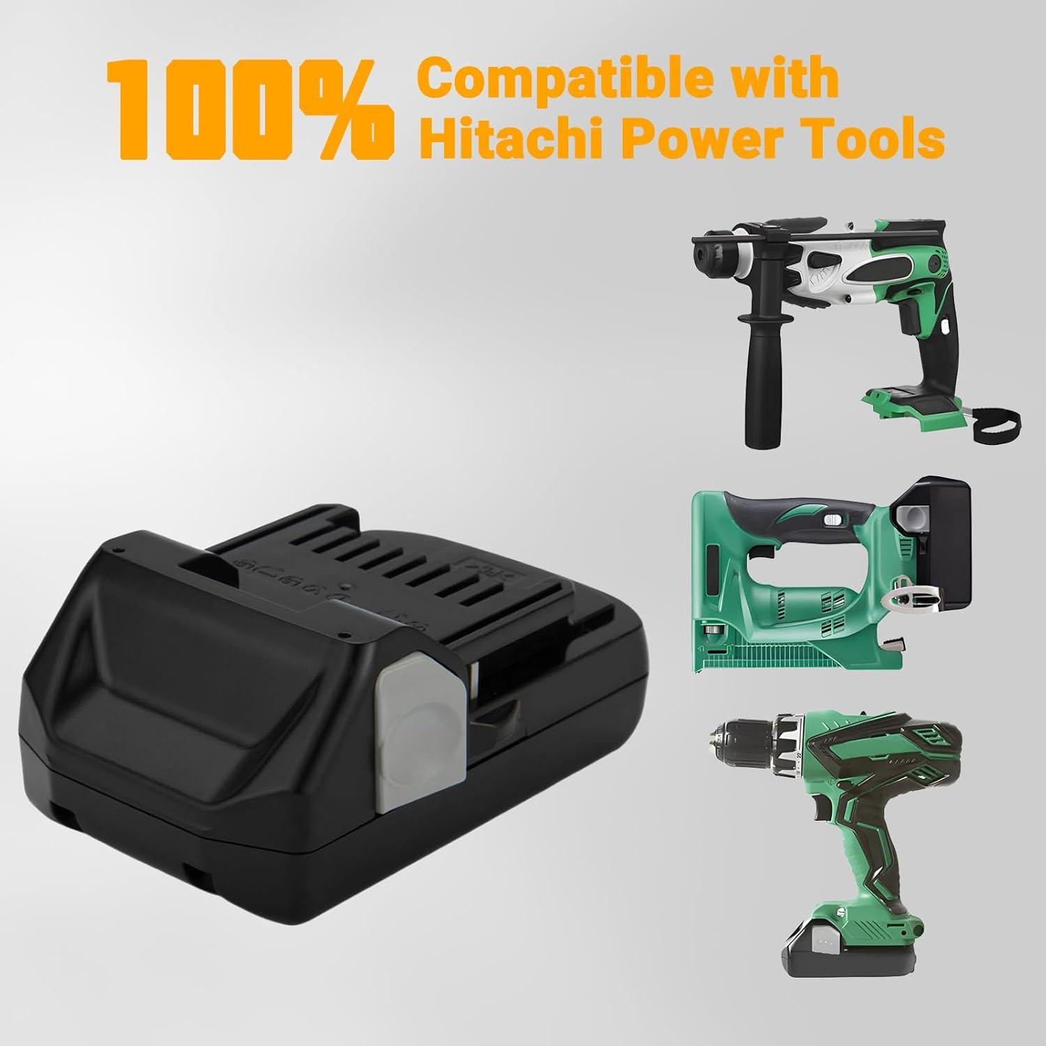 Batería Li-ion 18V 4000mAh + Cargador Hitachi BSL1830C