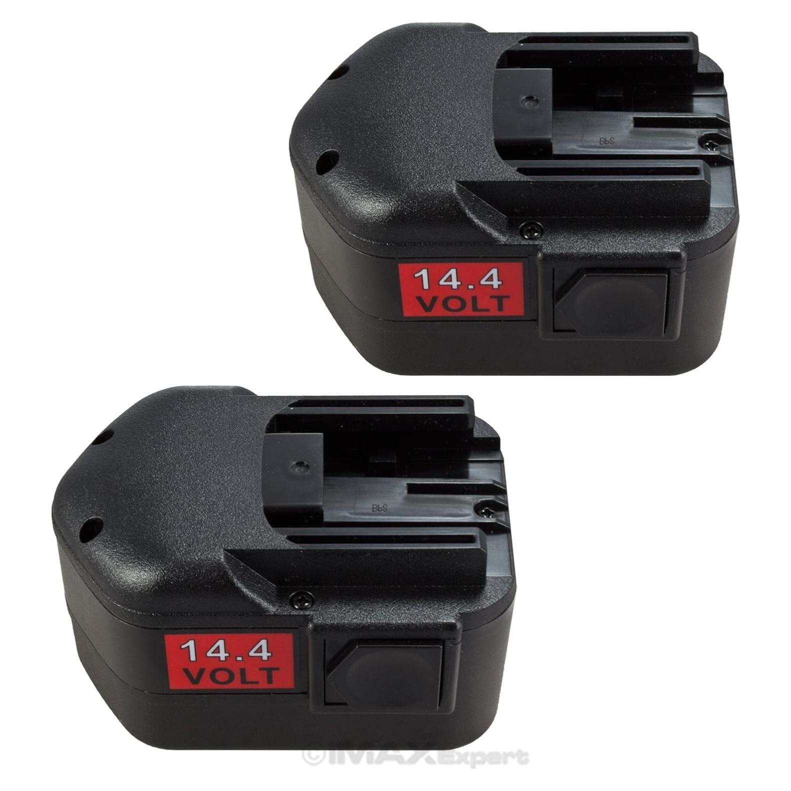 Batería NiCd 2 x 14.4V 1500mAh ExpertPower para Milwaukee