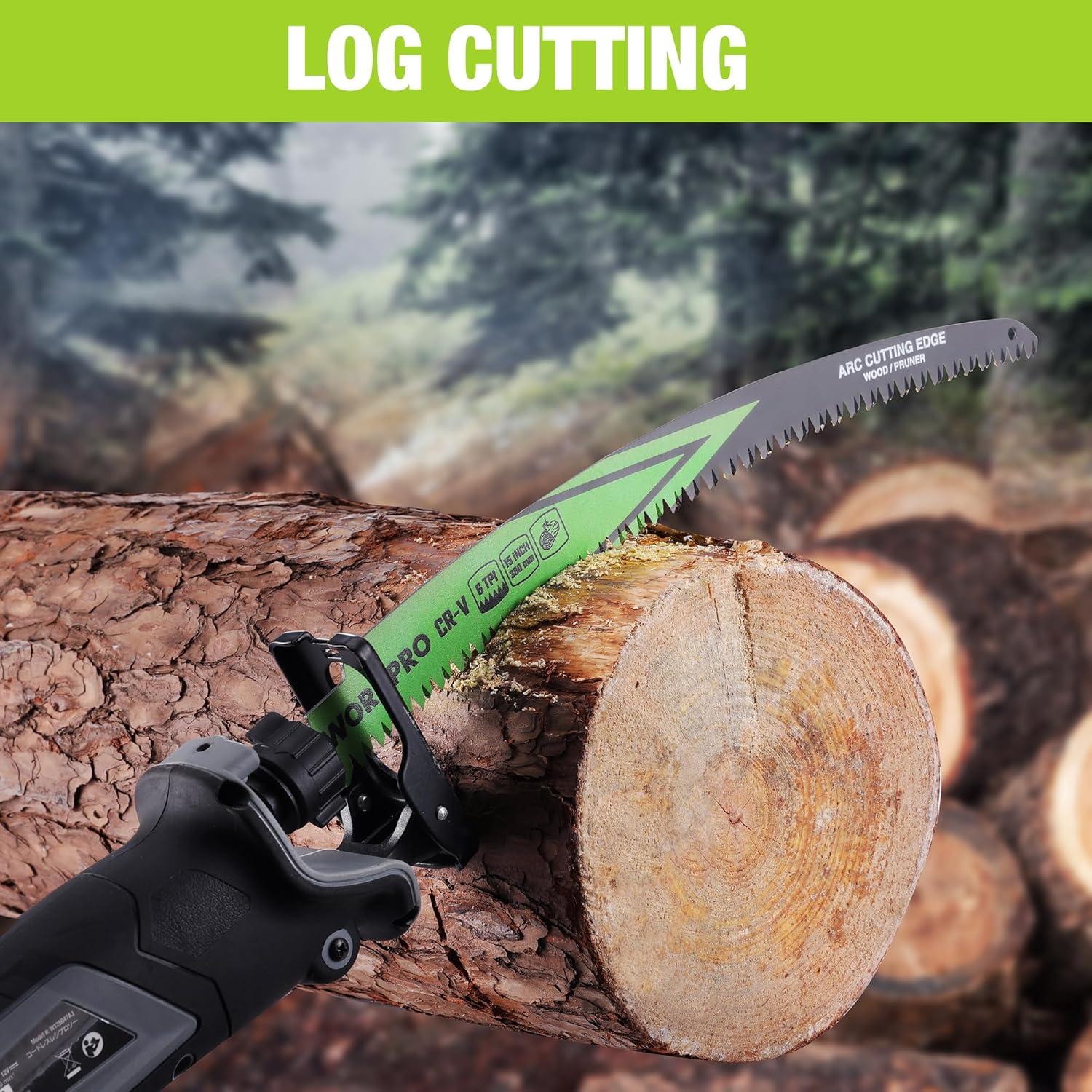 WORKPRO Juego de Hojas de Sierra Recíproca 5 Piezas 380mm