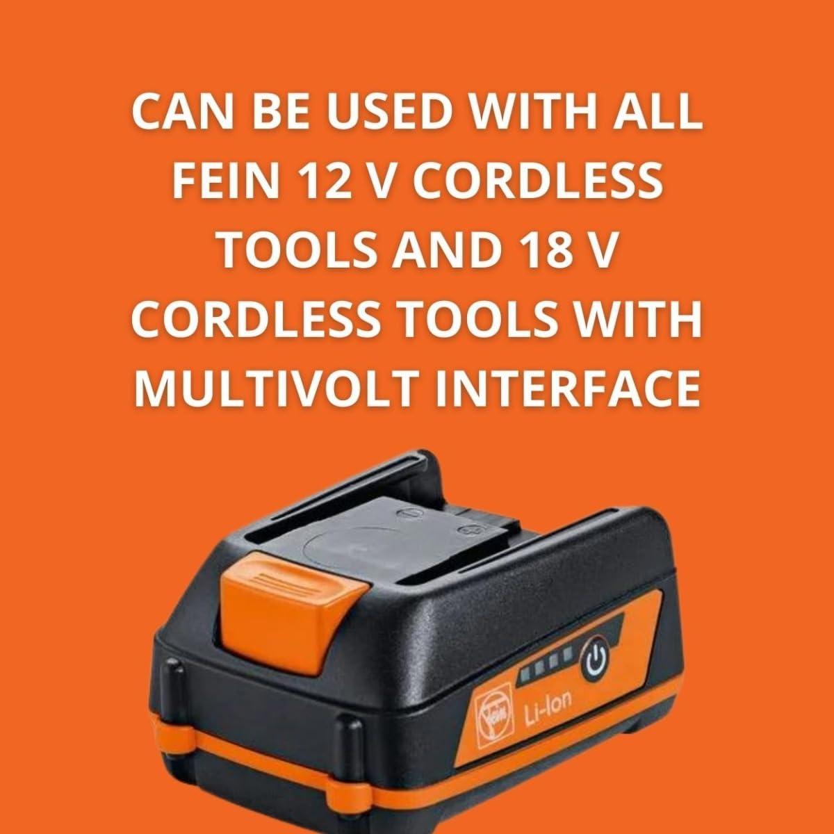 Batería Recargable Li-Ion 12V 3Ah Fein - Herramientas Inalámbricas