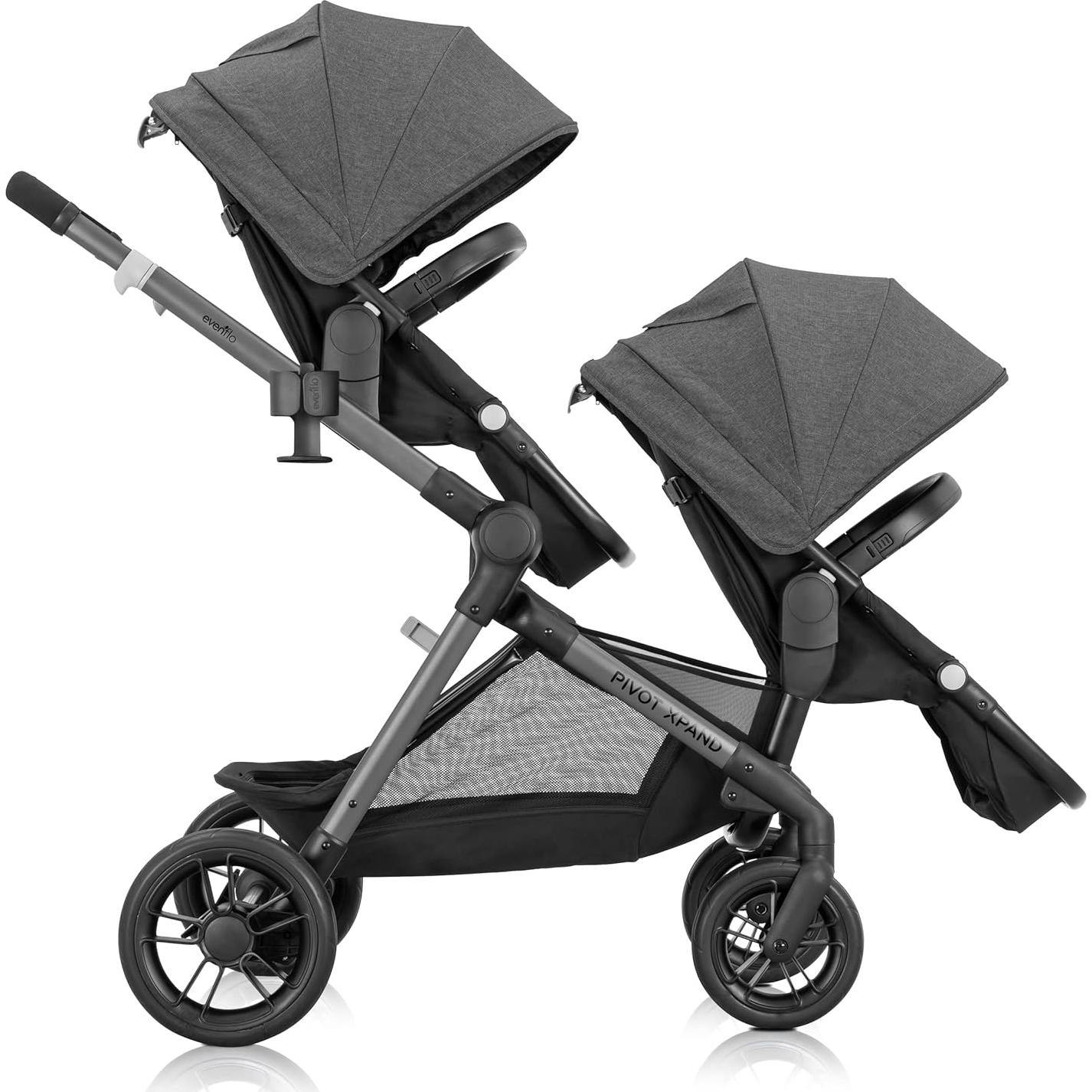 Asiento Secundario Evenflo Pivot Xpand Gris Sabino