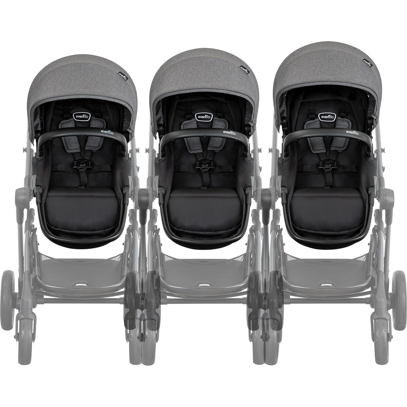 Asiento Secundario Evenflo Pivot Xpand Gris Sabino