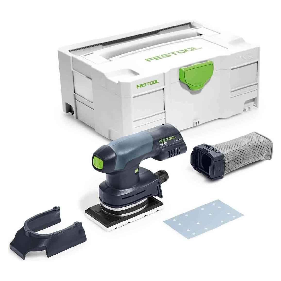 Lijadora Orbital Inalámbrica Festool RTSC 400 Básica 18V