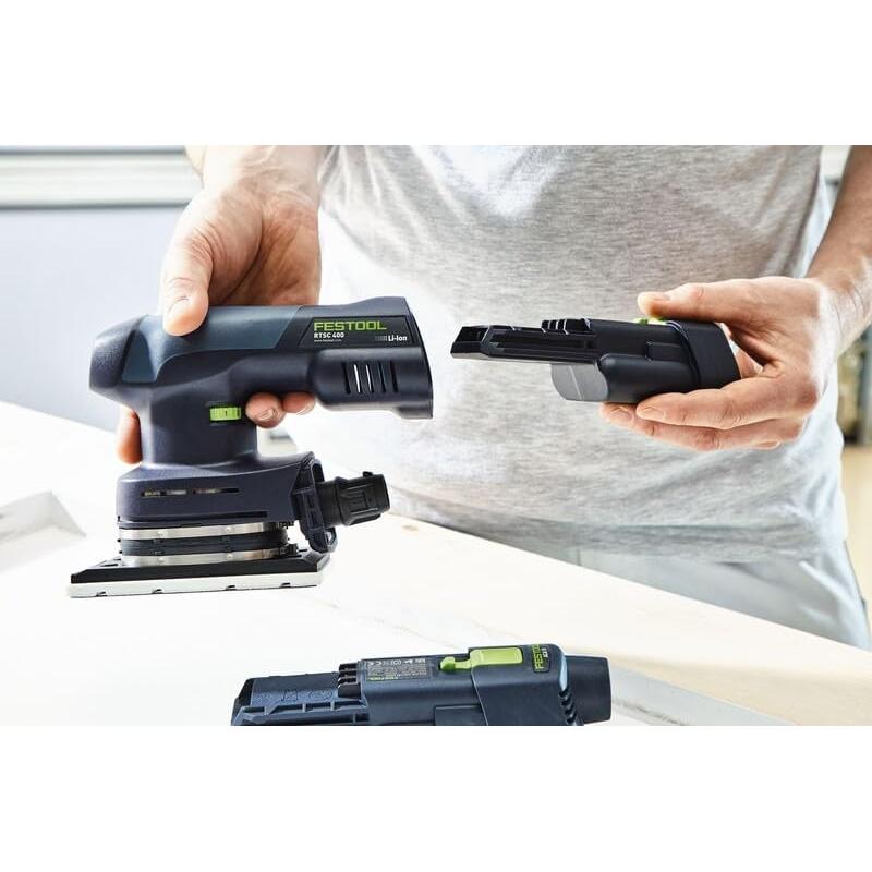 Lijadora Orbital Inalámbrica Festool RTSC 400 Básica 18V