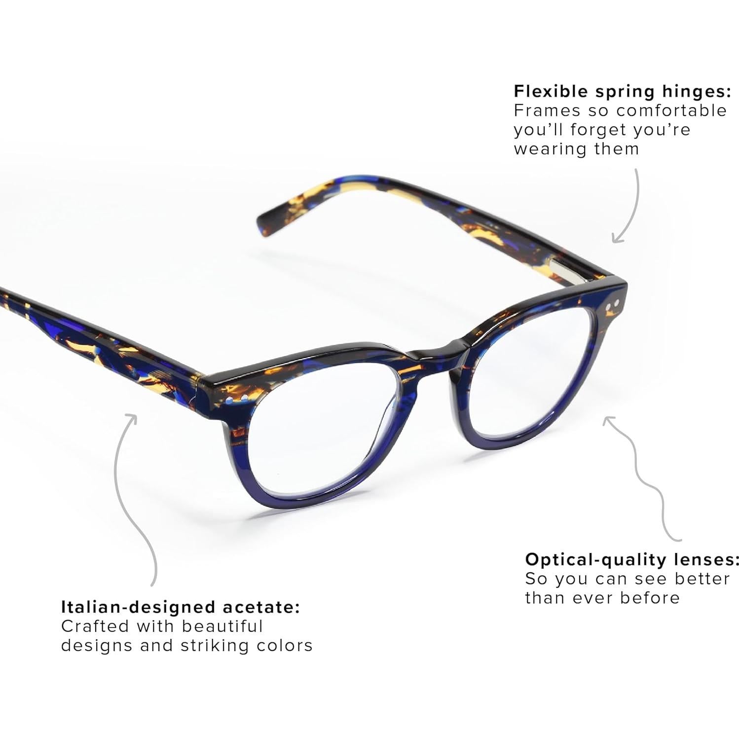 Gafas de Lectura Eyebobs Waylaid 2.5x Montura Redonda