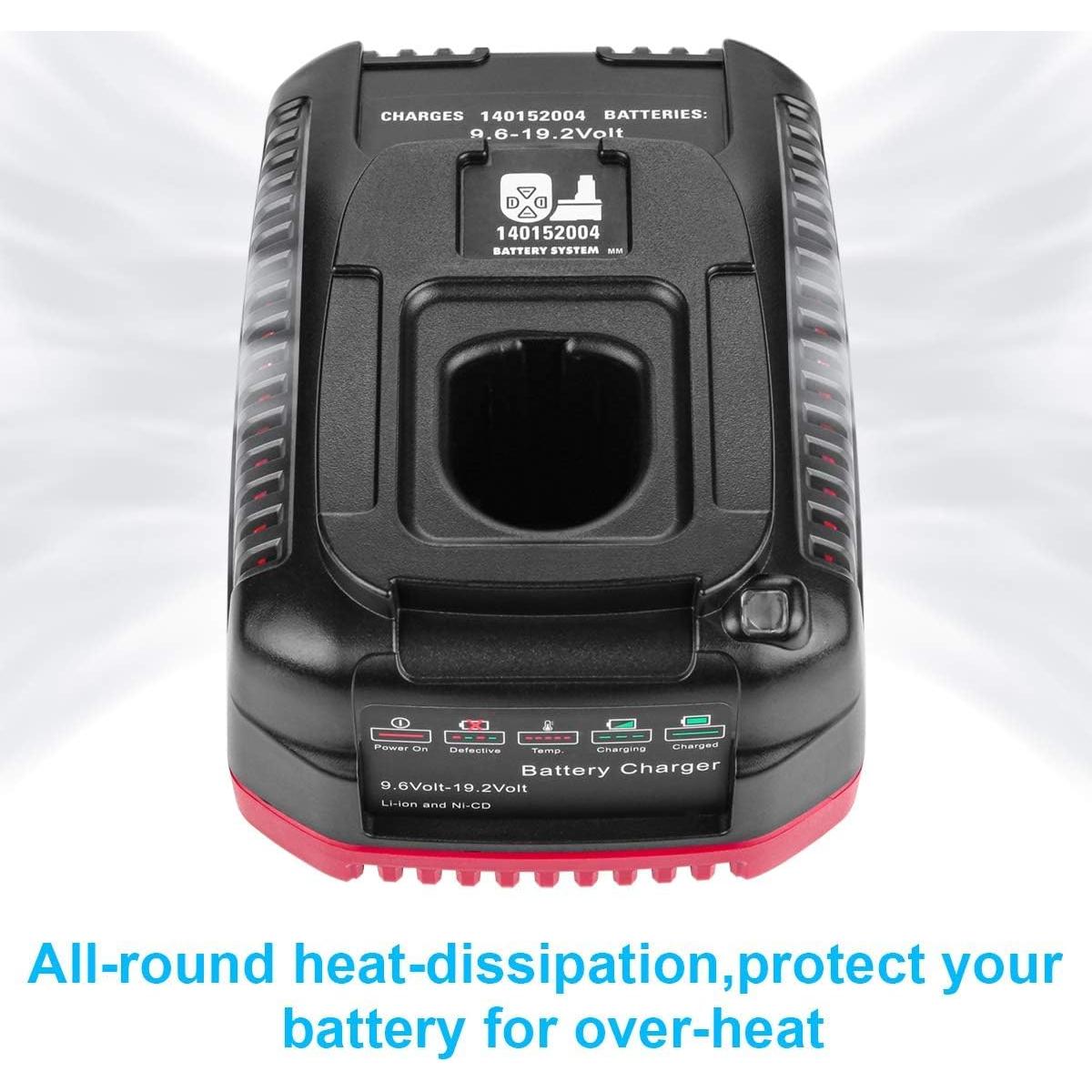 Combo 2 Baterías Litio 4000mAh y Cargador Craftsman C3 19.2V