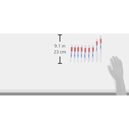 Hojas de Sierra Recíproca Craftsman 9 Piezas Bi-Metal
