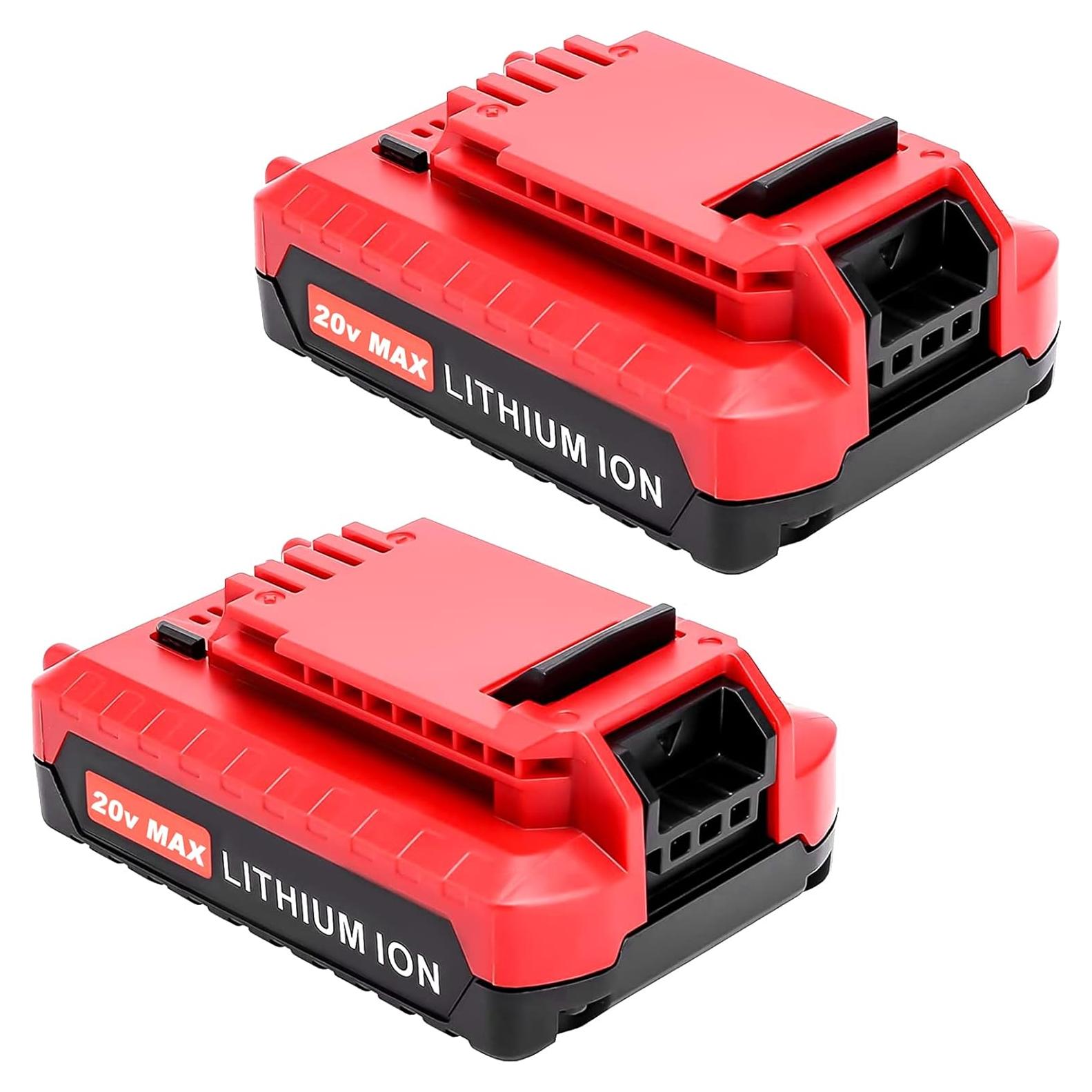 2 Baterías de Reemplazo Porter Cable 20V PCC682L 3600mAh