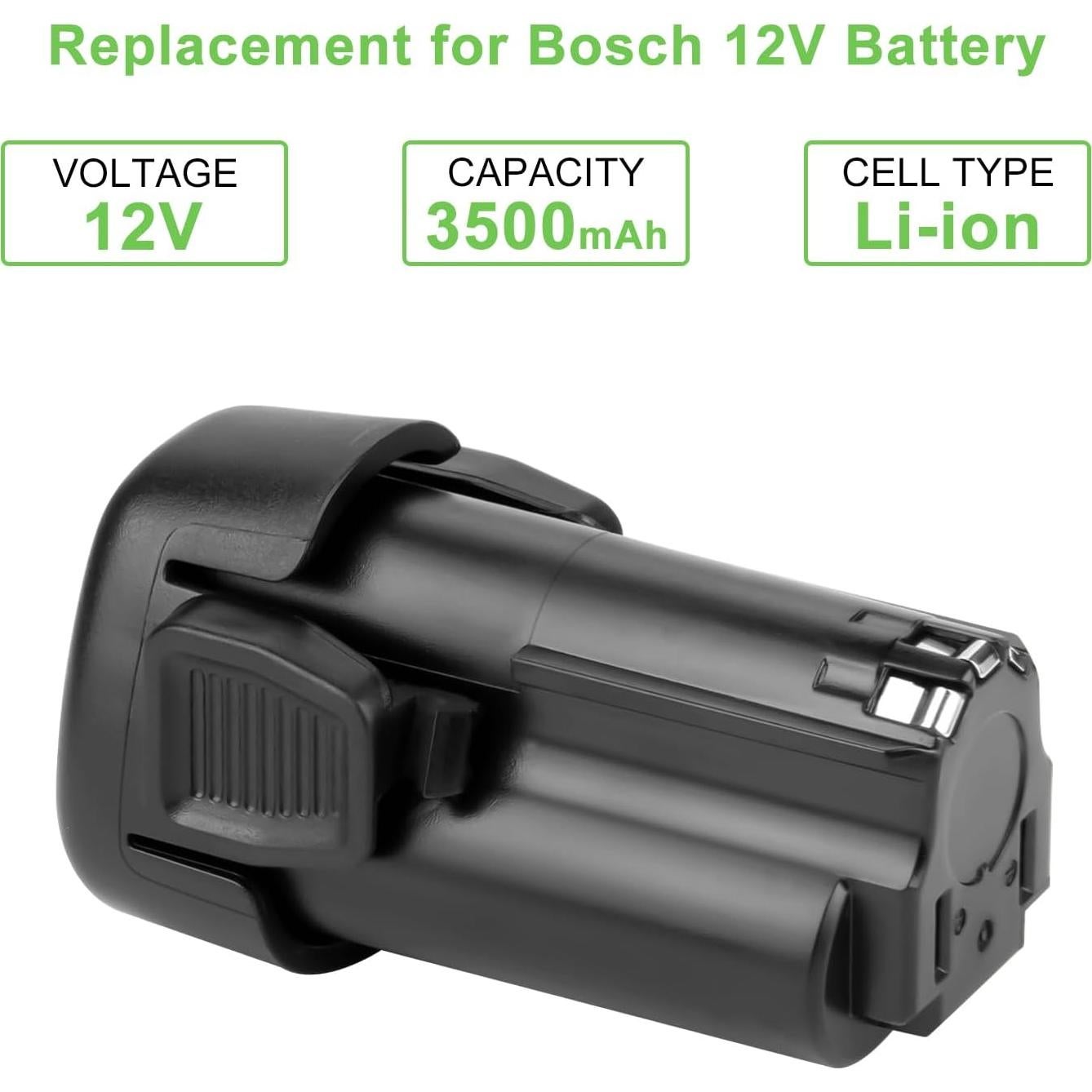 Batería recargable 12V 3500mAh Porter Cable PCL12BLX