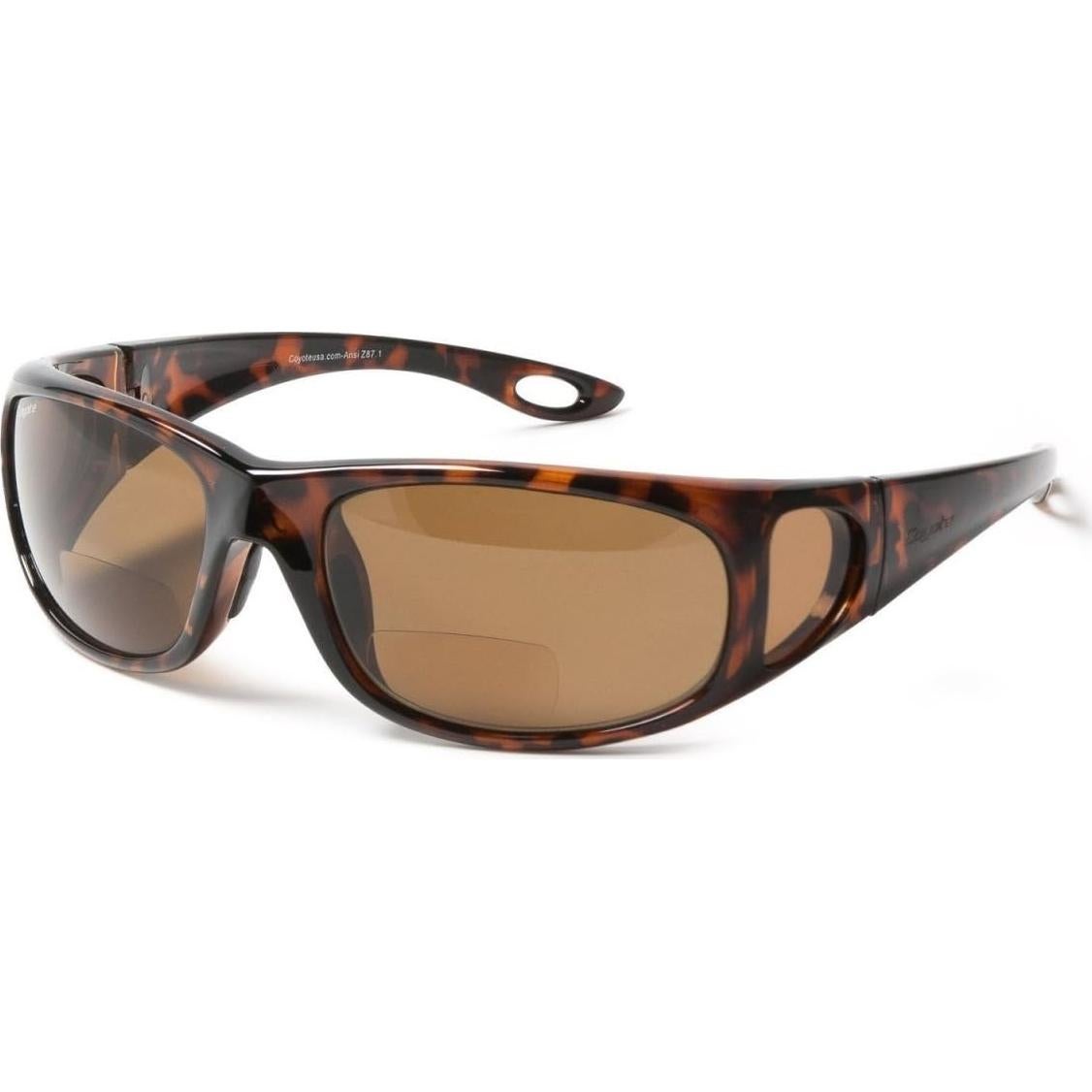 Gafas de sol bifocales Coyote Eyewear polarizadas negras