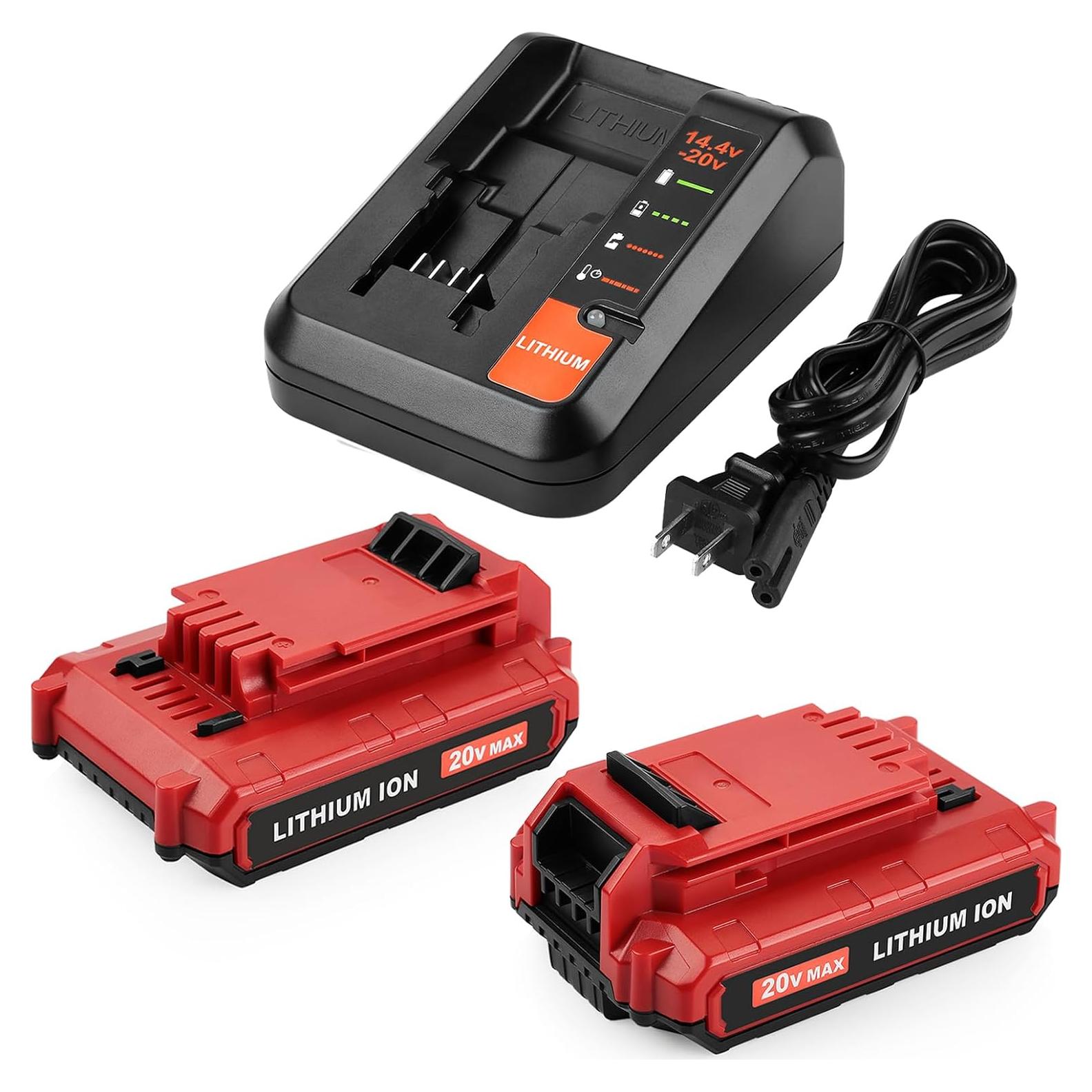 Kit 2 Baterías 3.5Ah y Cargador Porter Cable 20V ANTRobut