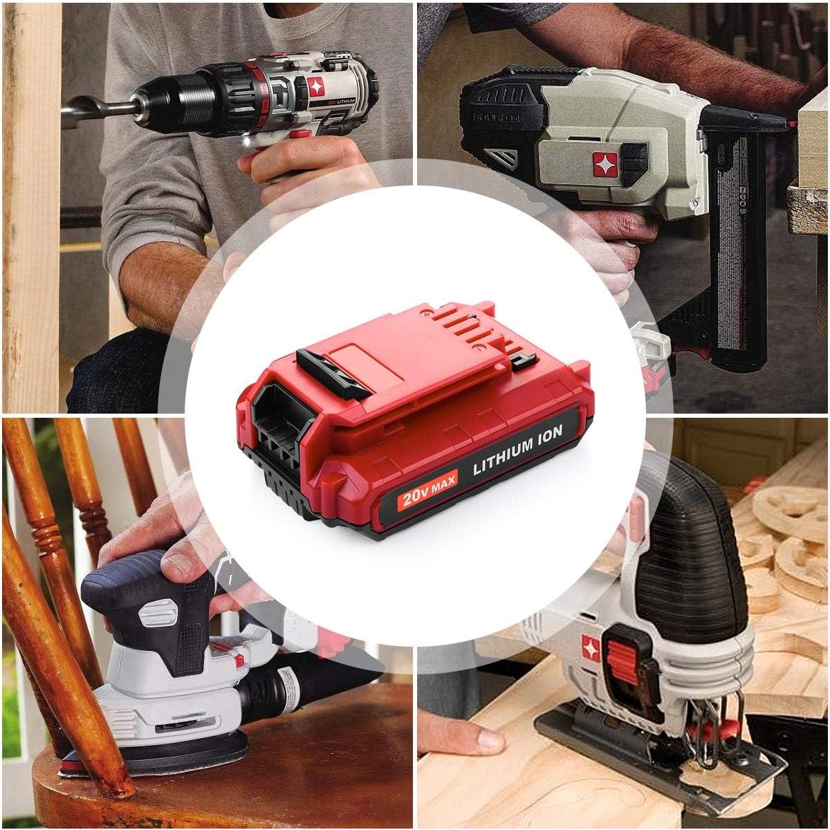 Kit 2 Baterías 3.5Ah y Cargador Porter Cable 20V ANTRobut