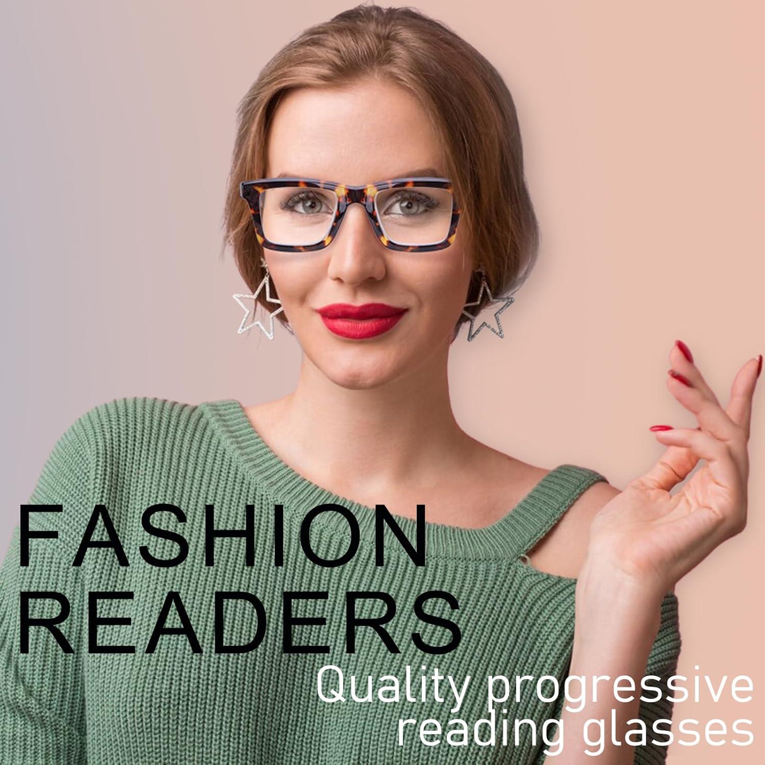 Paquete de 4 Gafas Progresivas Multifocales TRENVIE